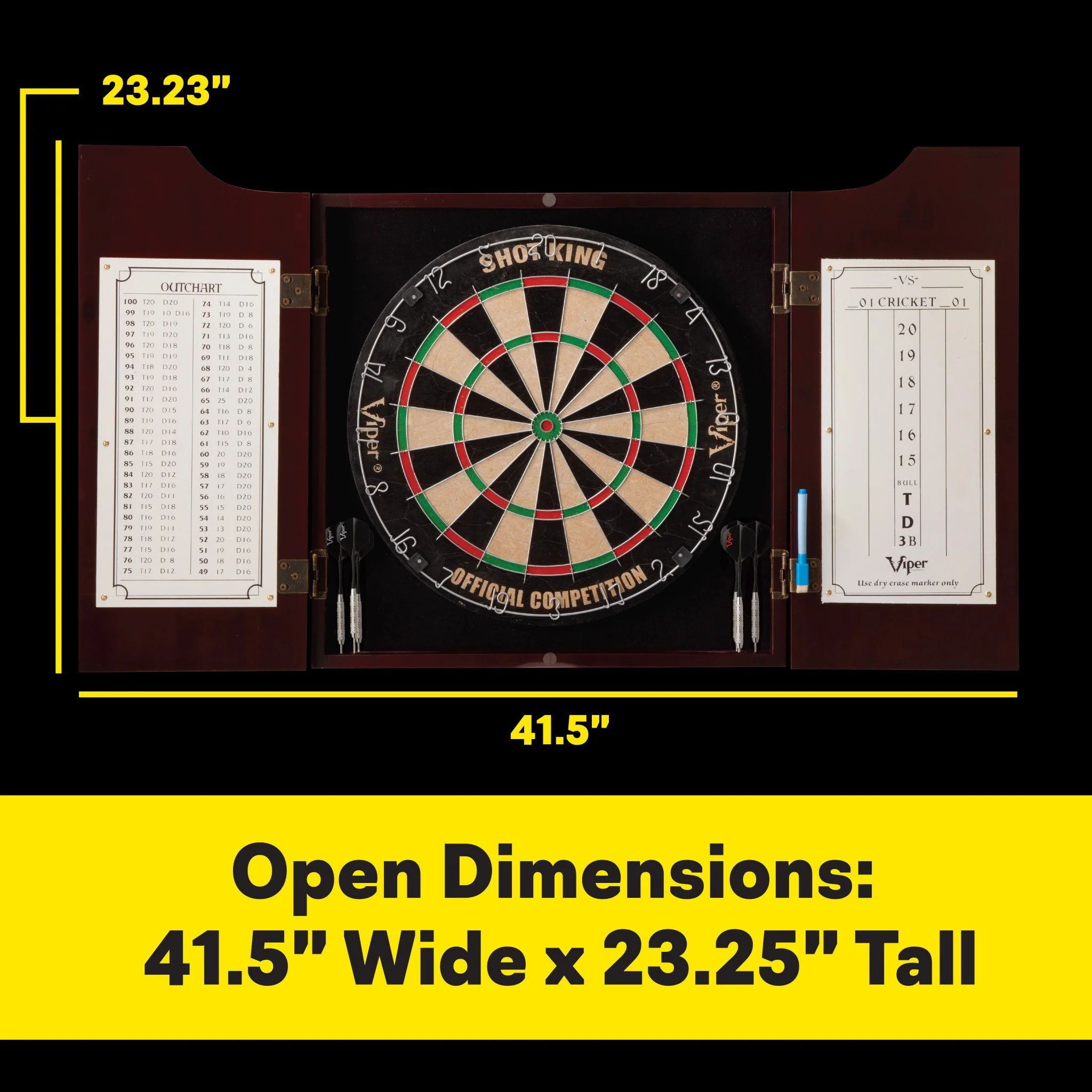[OPEN BOX]  Viper Hudson All-In-One Dart Center - Image 9