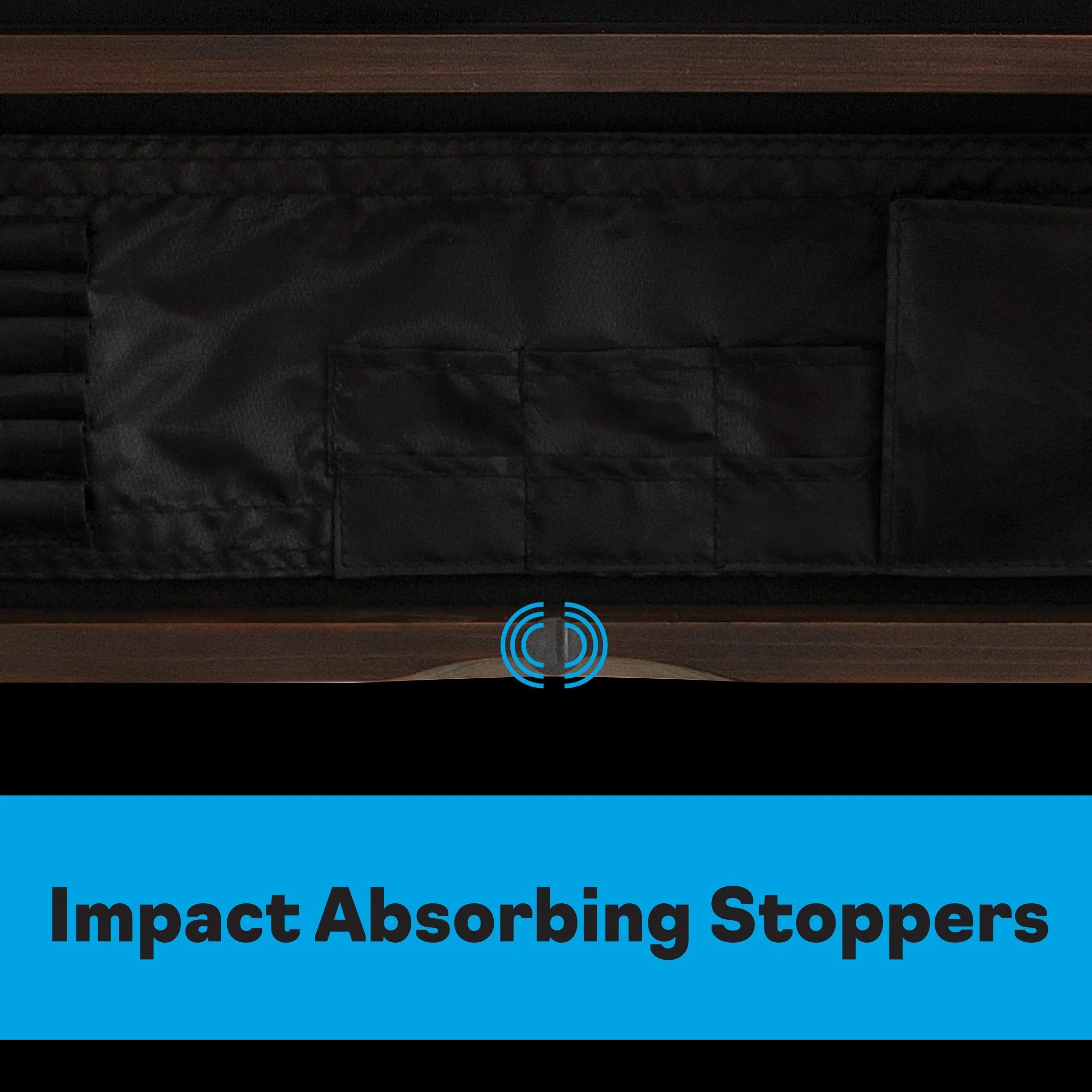[OPEN BOX]  Viper Metropolitan Espresso Steel Tip Dartboard Cabinet - Image 4