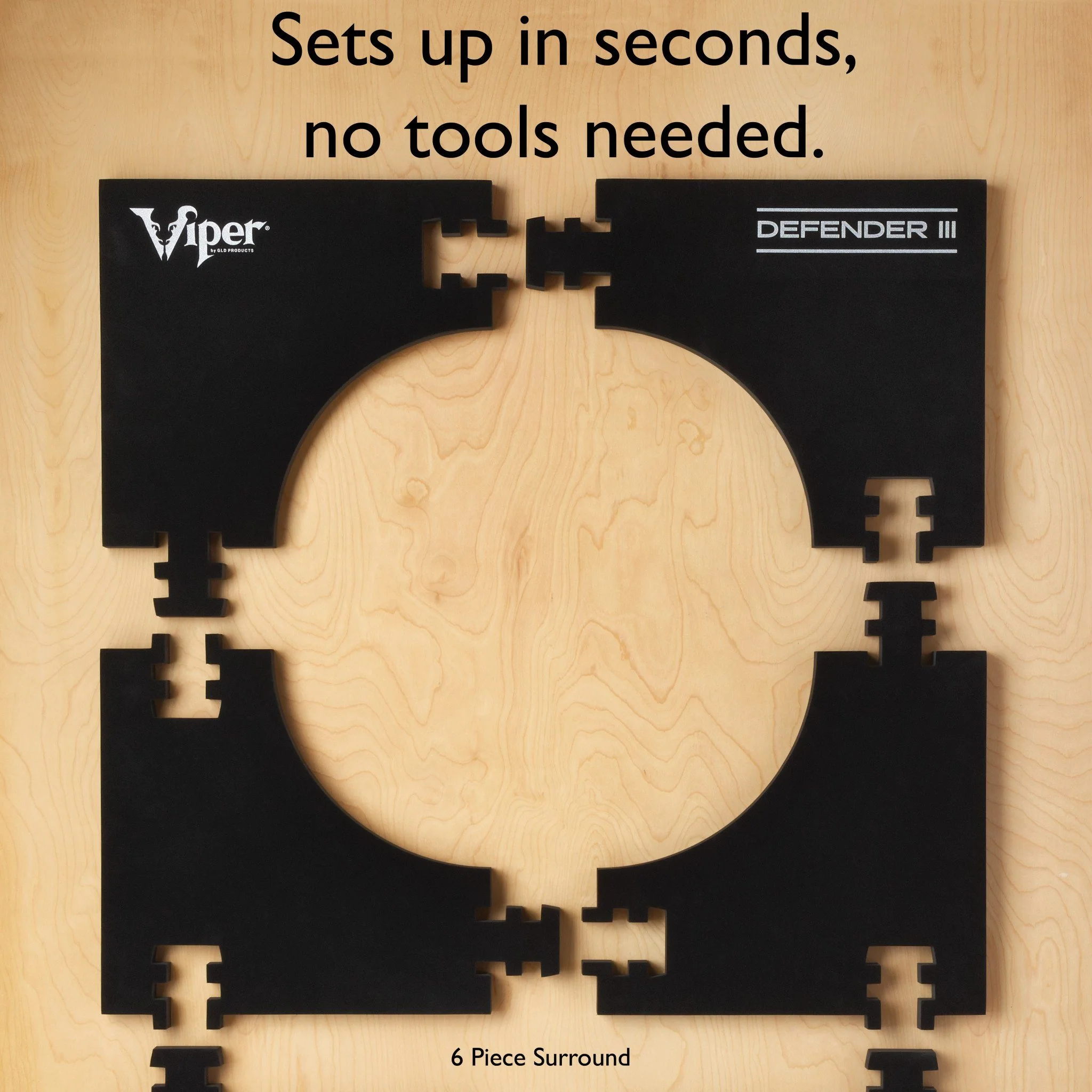 [OPEN BOX]  Viper Wall Defender III Dartboard Surround - Image 2
