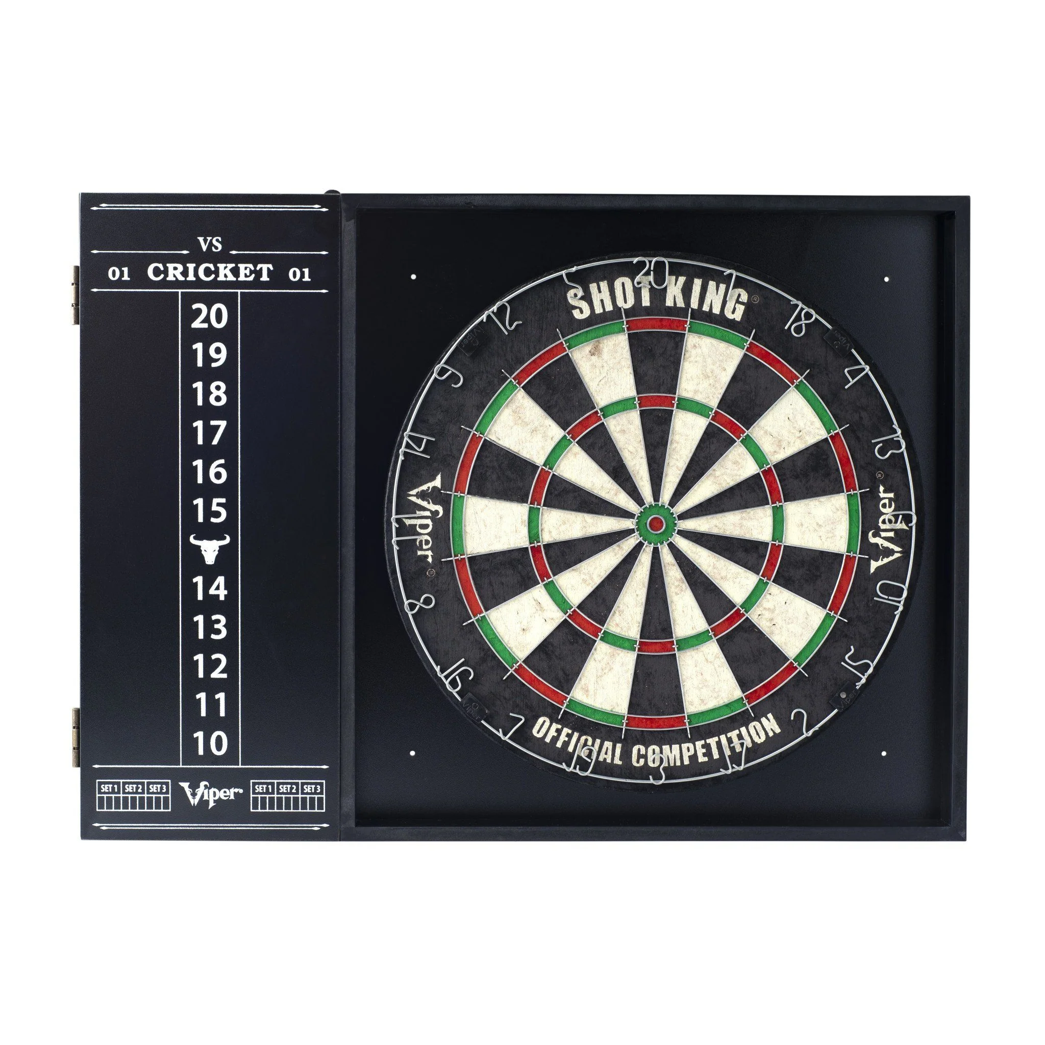 [OPEN BOX]  Viper Steadfast Backboard with Shot King Sisal Dartboard - Image 7