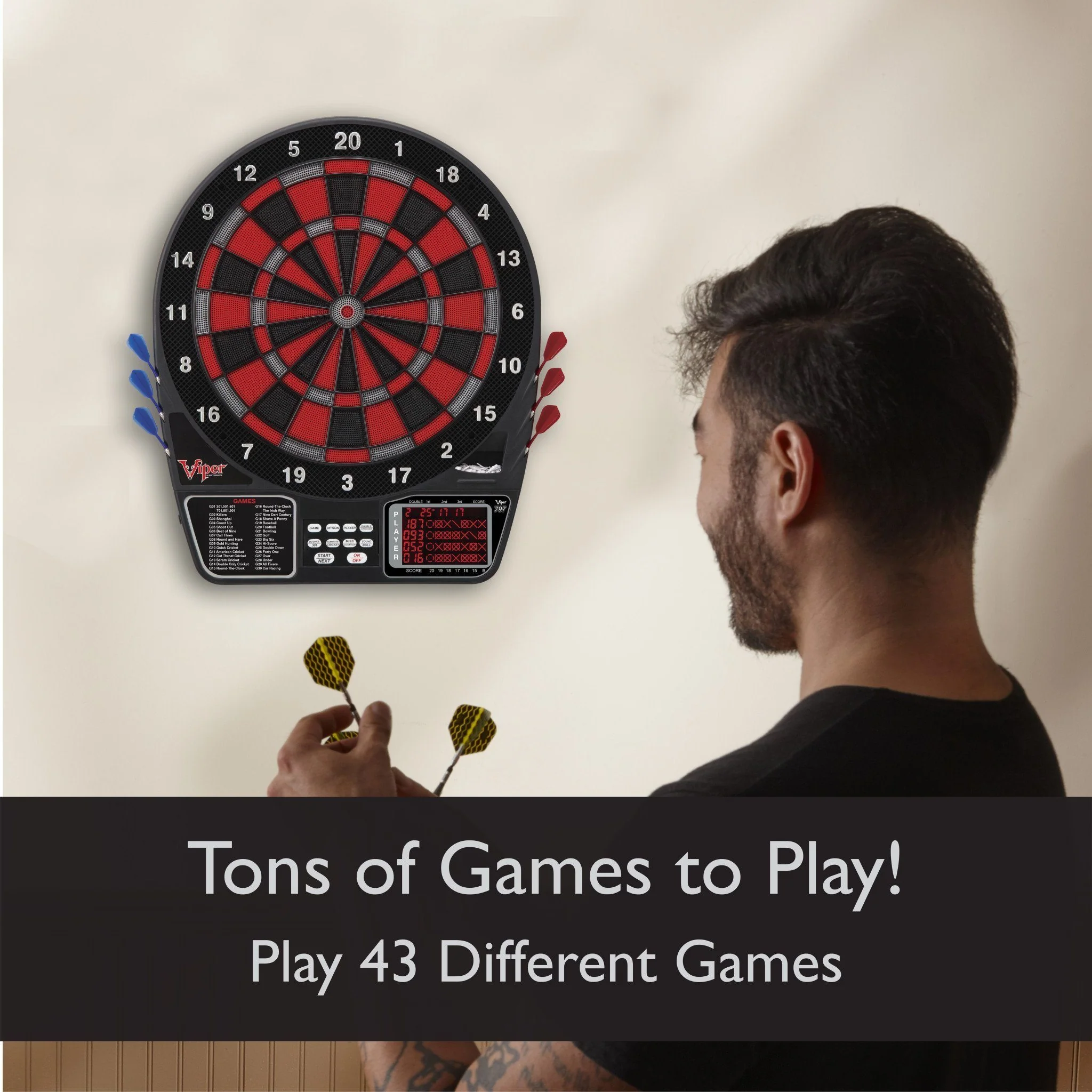 [OPEN BOX]  Viper 797 Electronic Dartboard - Image 3