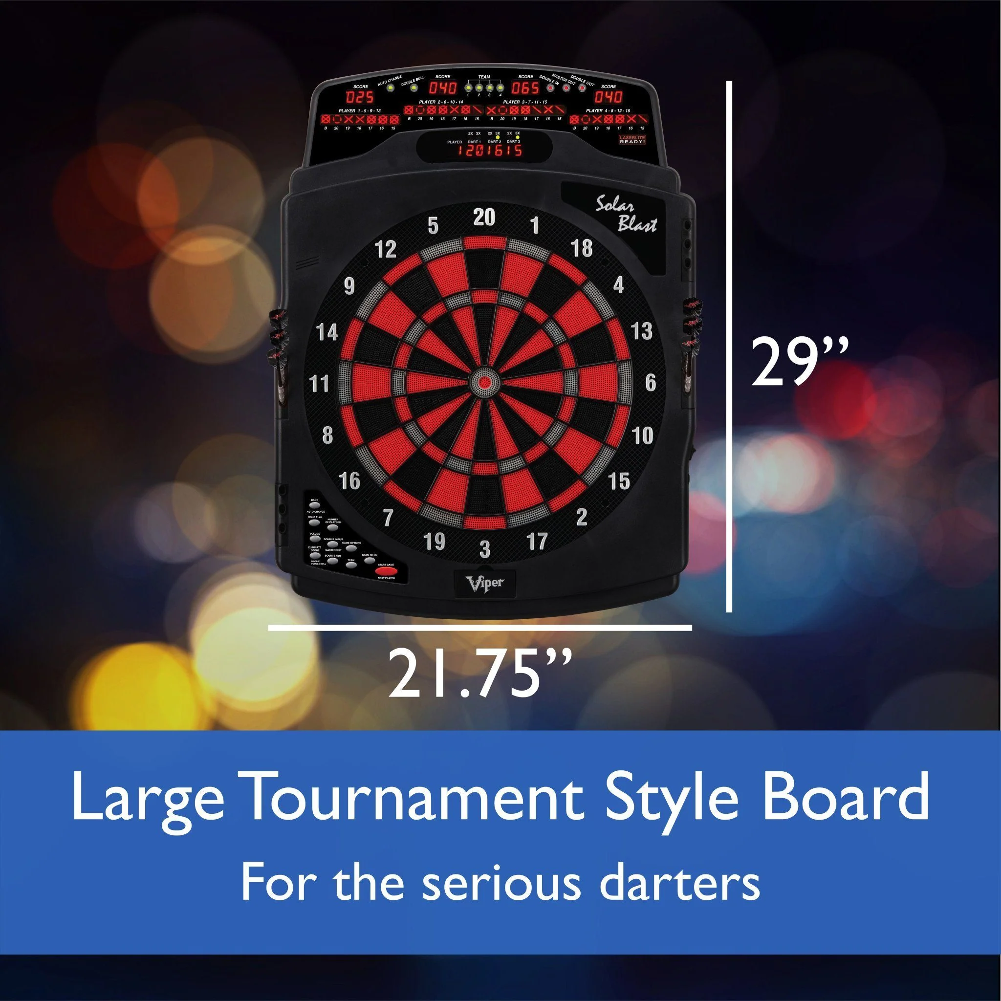 [OPEN BOX]  Viper Solar Blast Electronic Dartboard - Image 13