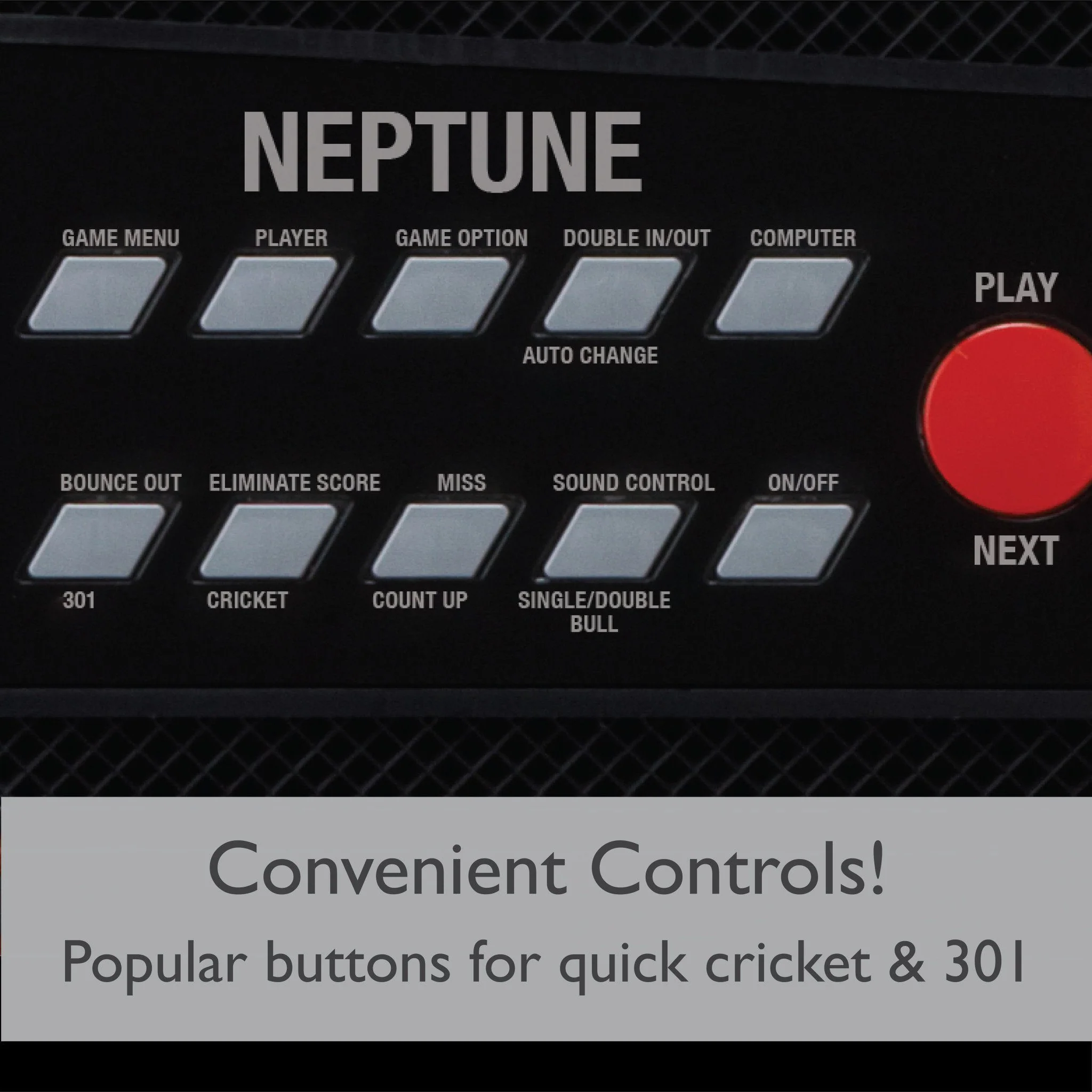 [OPEN BOX]  Viper Neptune Electronic Dartboard and Cabinet Hybrid - Image 15
