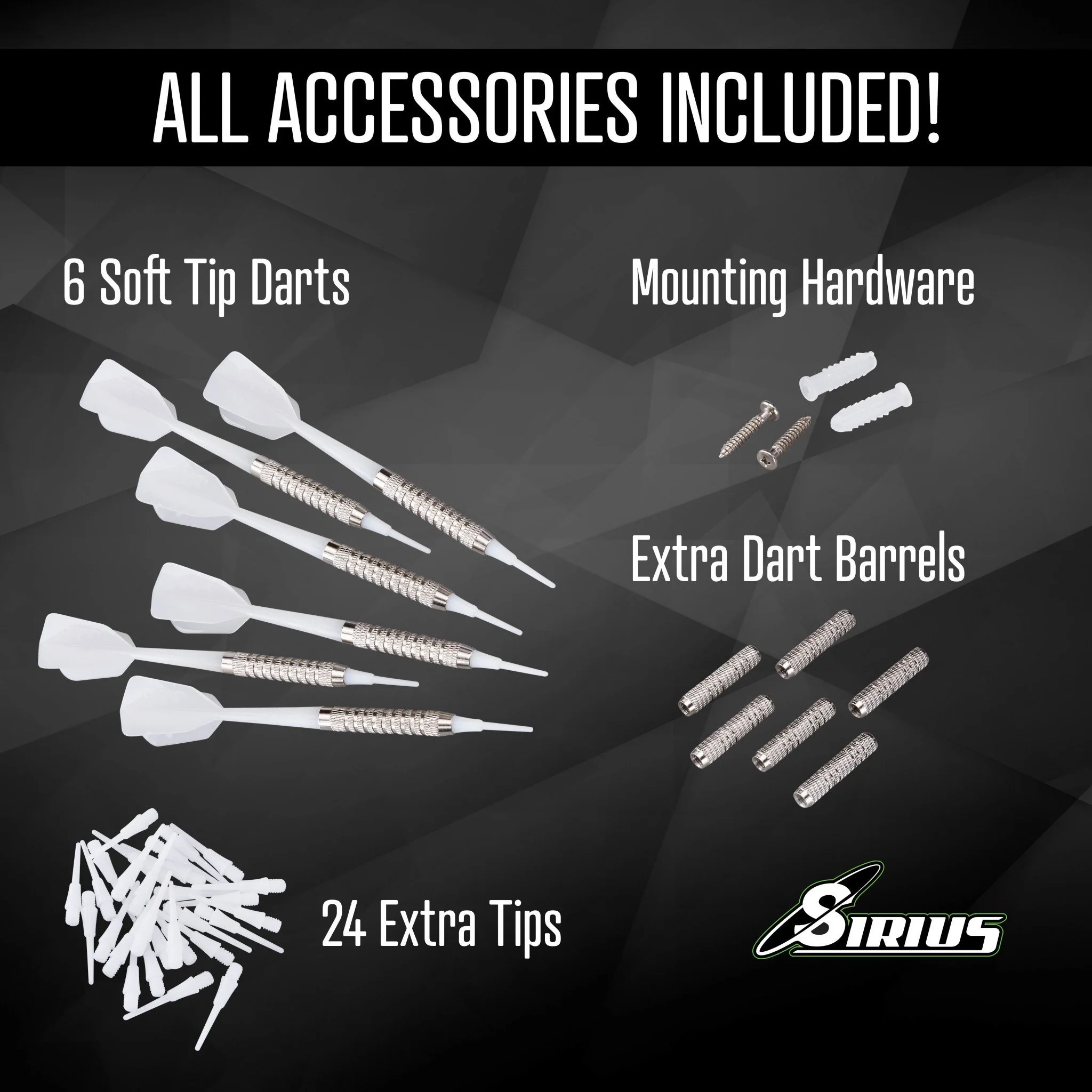 [OPEN BOX]  Fat Cat Sirius 13.5" Electronic Dartboard - Image 5