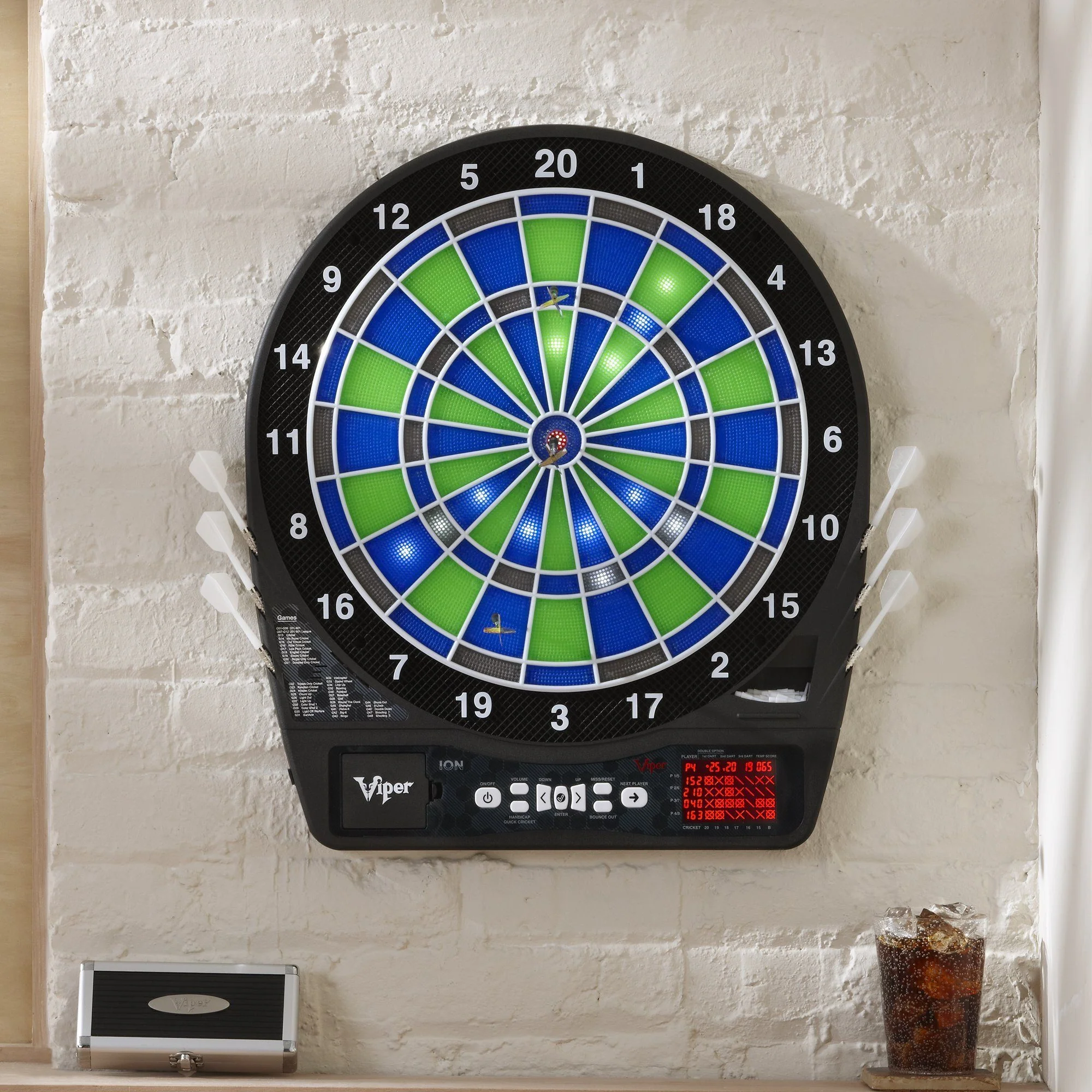 [OPEN BOX]  Viper Ion Illuminated Electronic Dartboard - Image 2