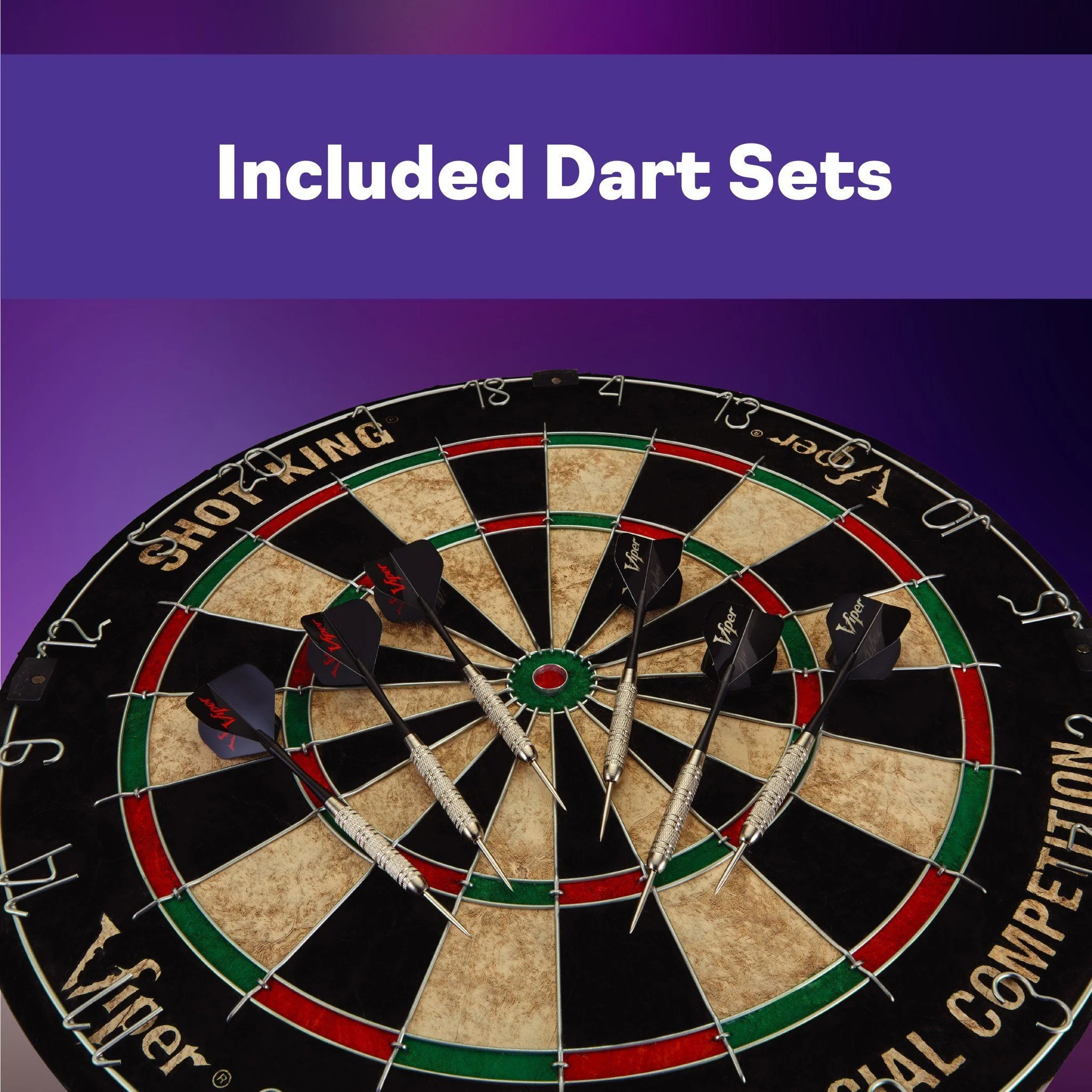 [OPEN BOX]  Viper Shot King Sisal Dartboard - Image 11