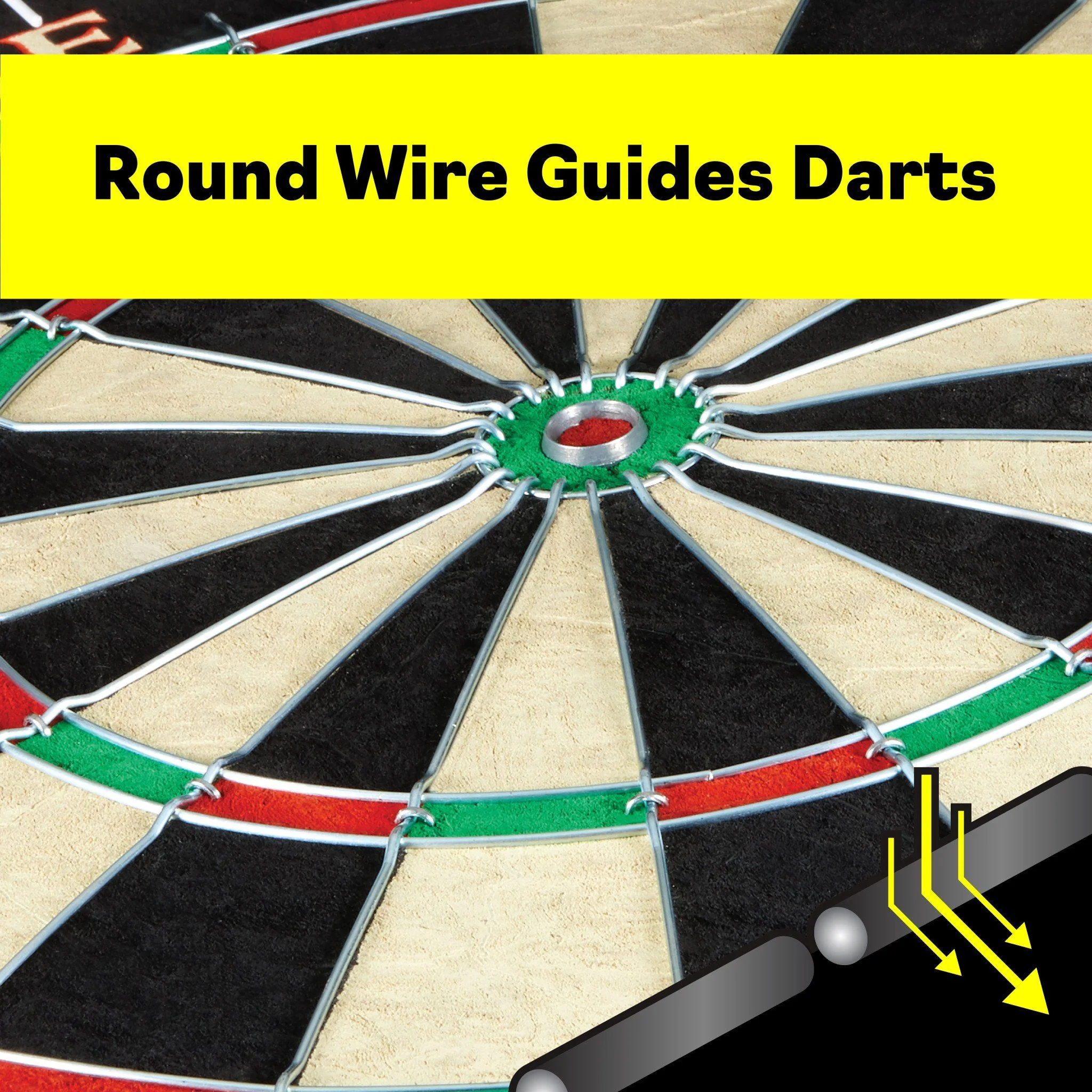 [OPEN BOX]  Viper League Pro Sisal Dartboard Starter Kit - Image 6