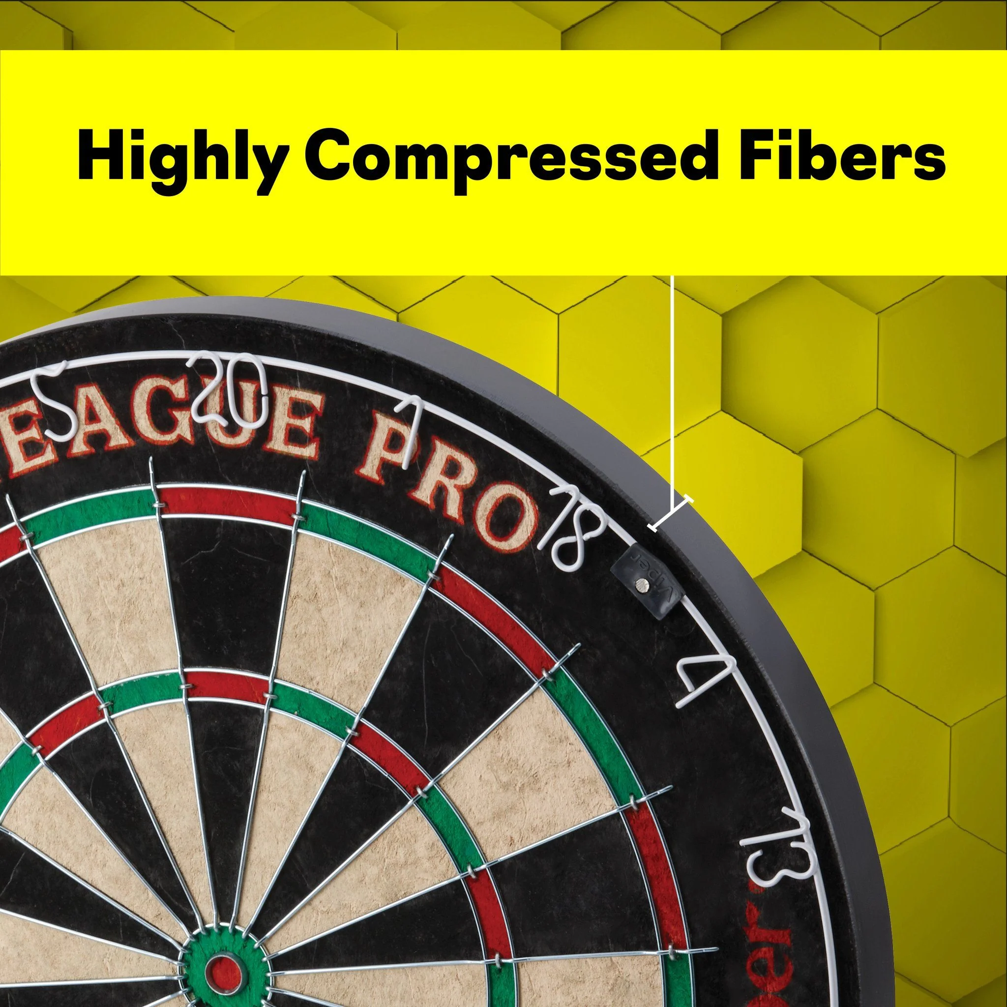 [OPEN BOX]  Viper League Pro Sisal Dartboard Starter Kit - Image 7