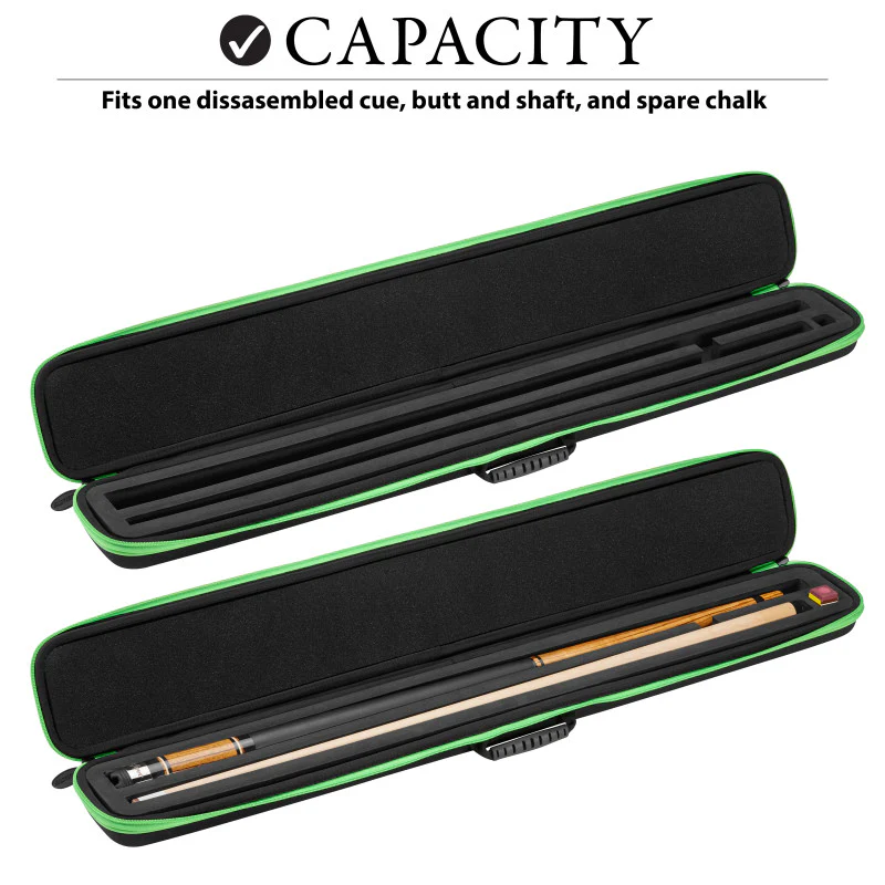 [OPEN BOX]  Casemaster Parallax Cue Case Green - Image 3