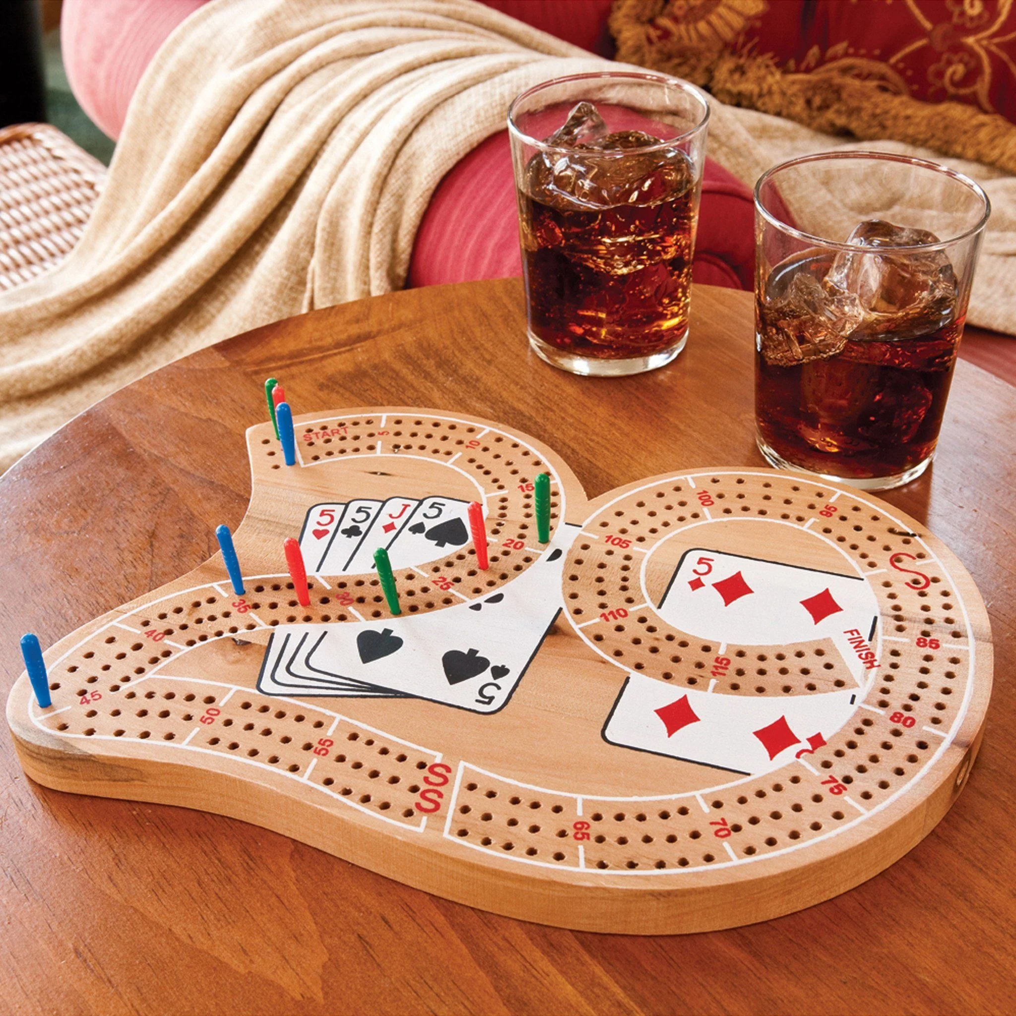 [OPEN BOX]  Mainstreet Classics Wooden "29" Cribbage Board - Image 3