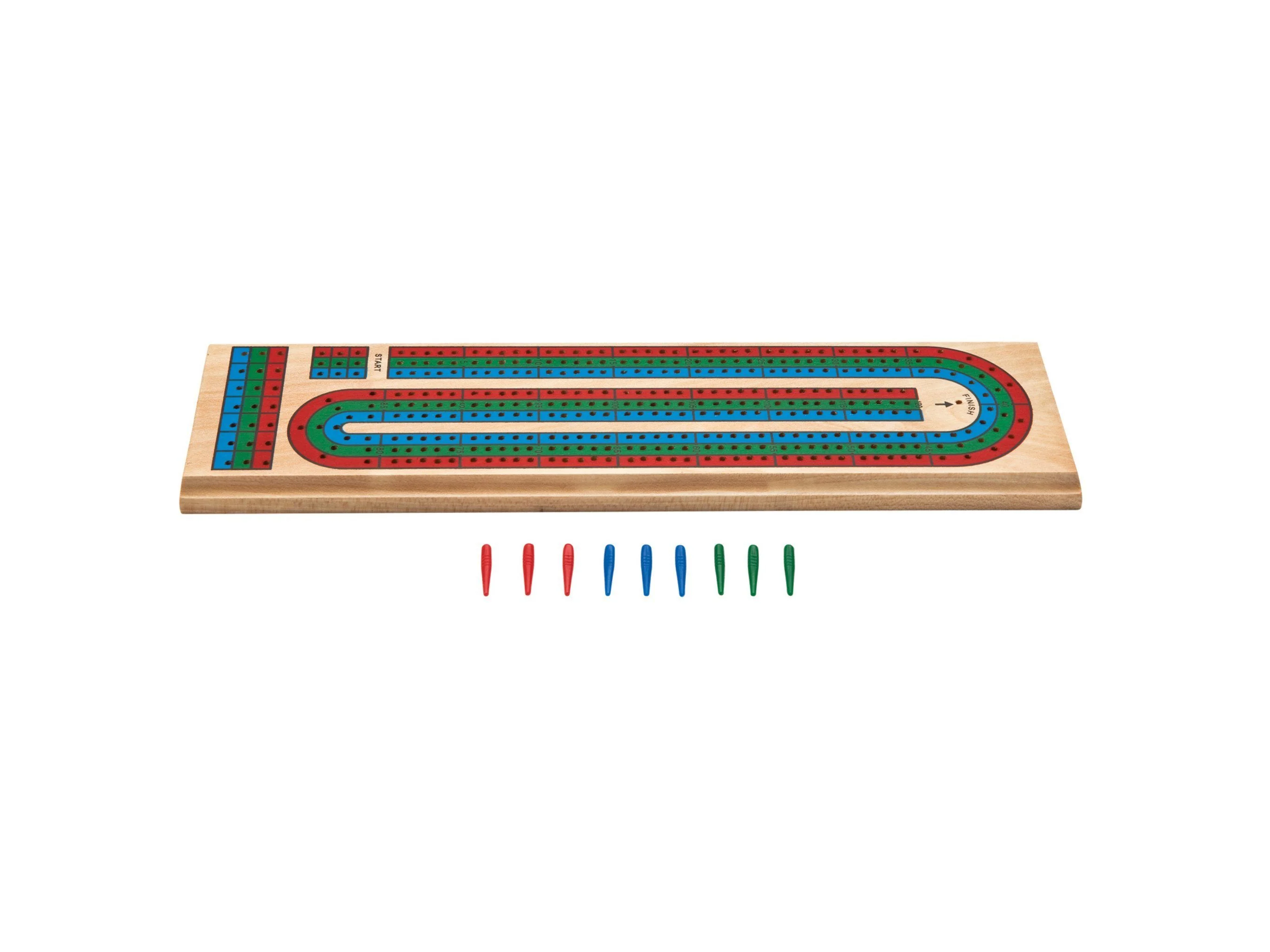 [OPEN BOX]  Mainstreet Classics Wooden Barony Cribbage Board - Image 4