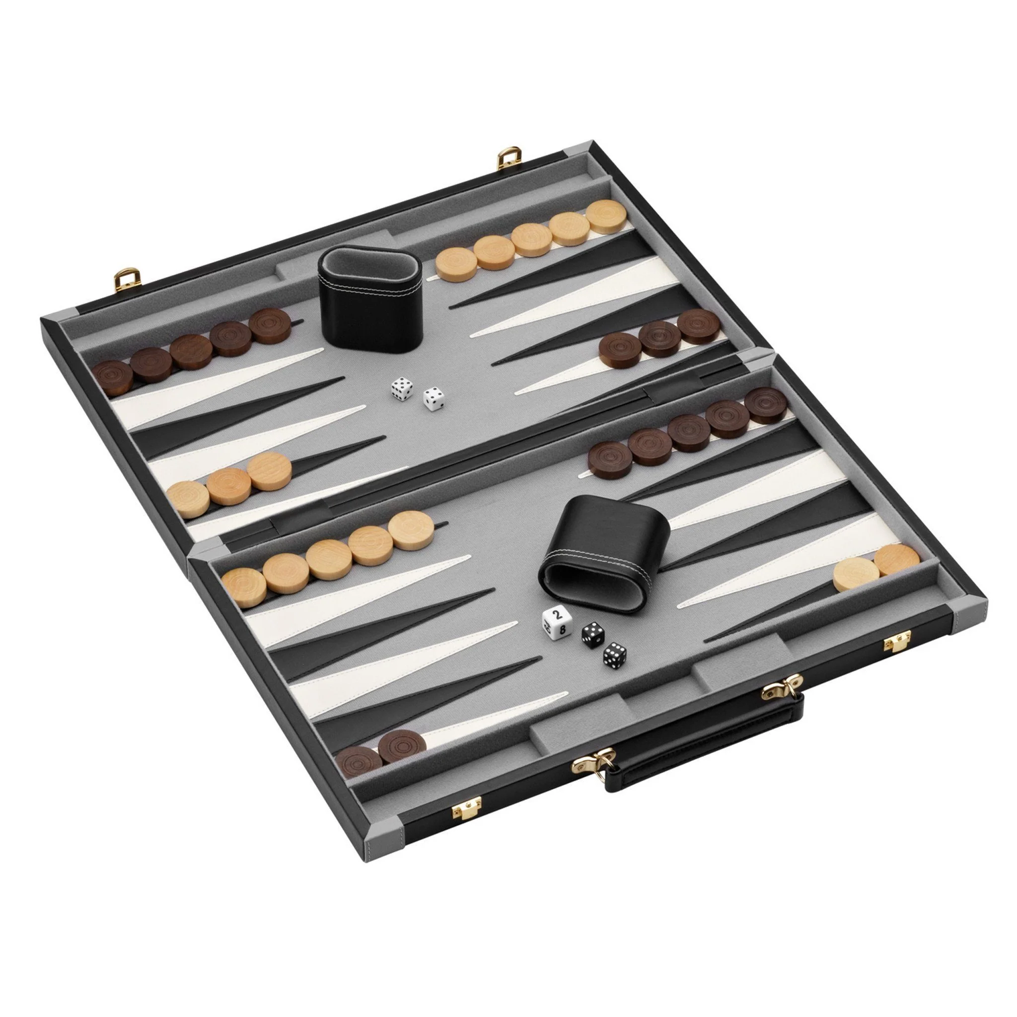 [OPEN BOX]  Mainstreet Classics Pennsylvania Ave Backgammon Set - Image 3