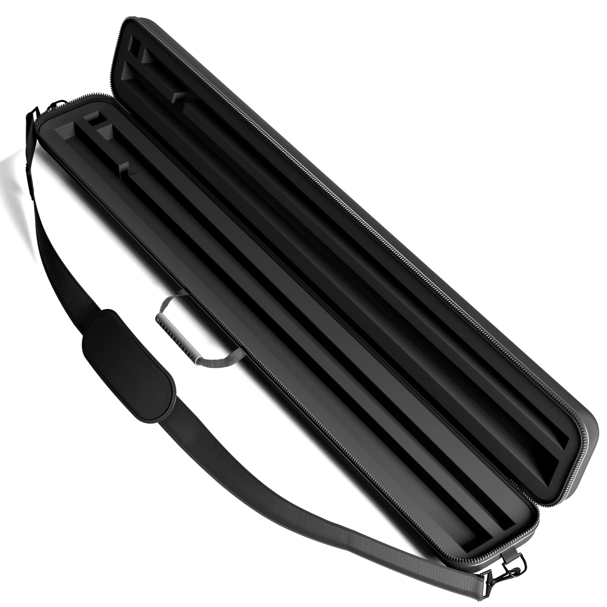 Casemaster Parallax Pro Billiard Cue Case (Pool Stick Case) | Black - Image 3