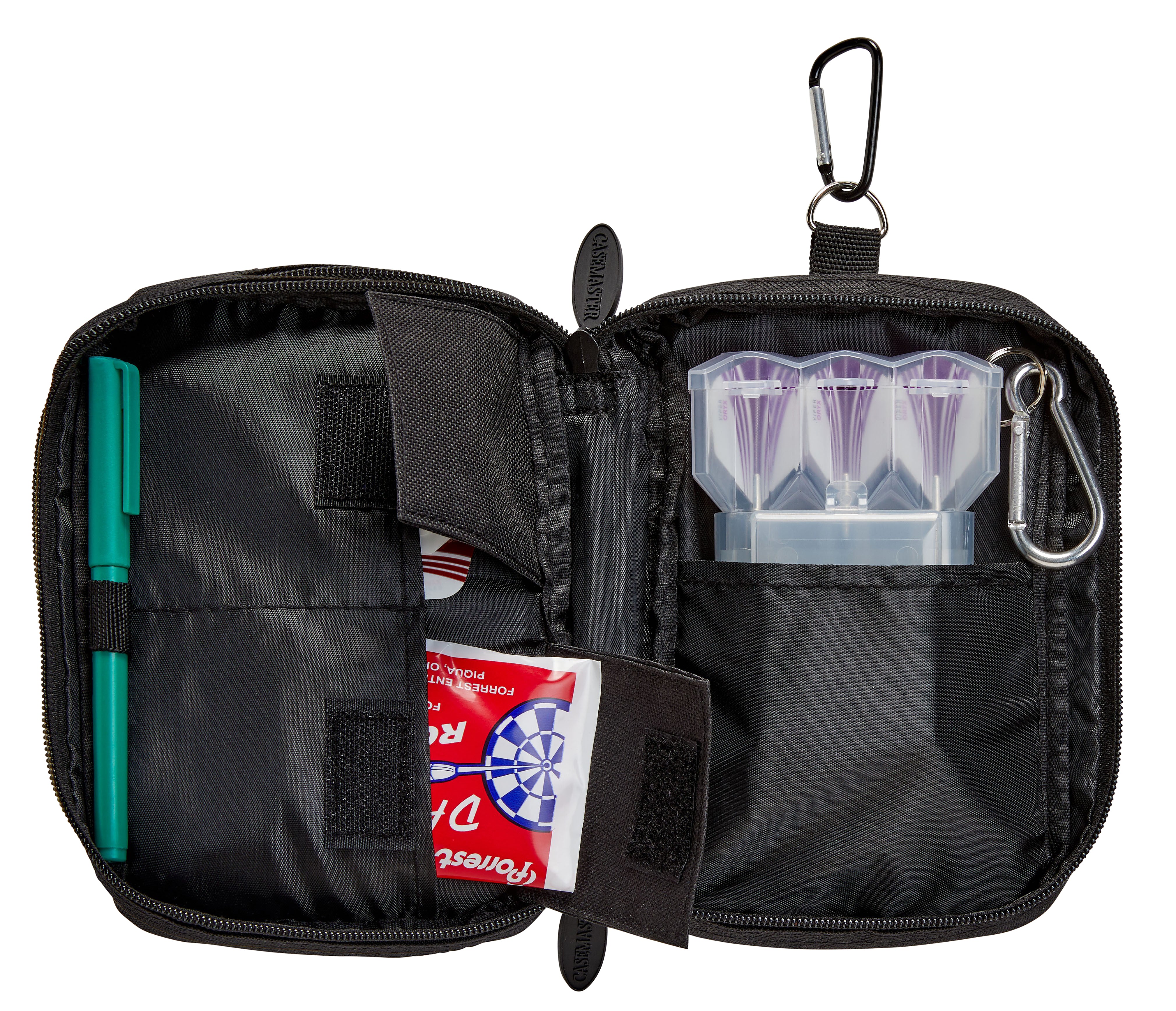 Casemaster Pioneer Dart Wallet with Nomad Dart Case Holder | Black - Image 2