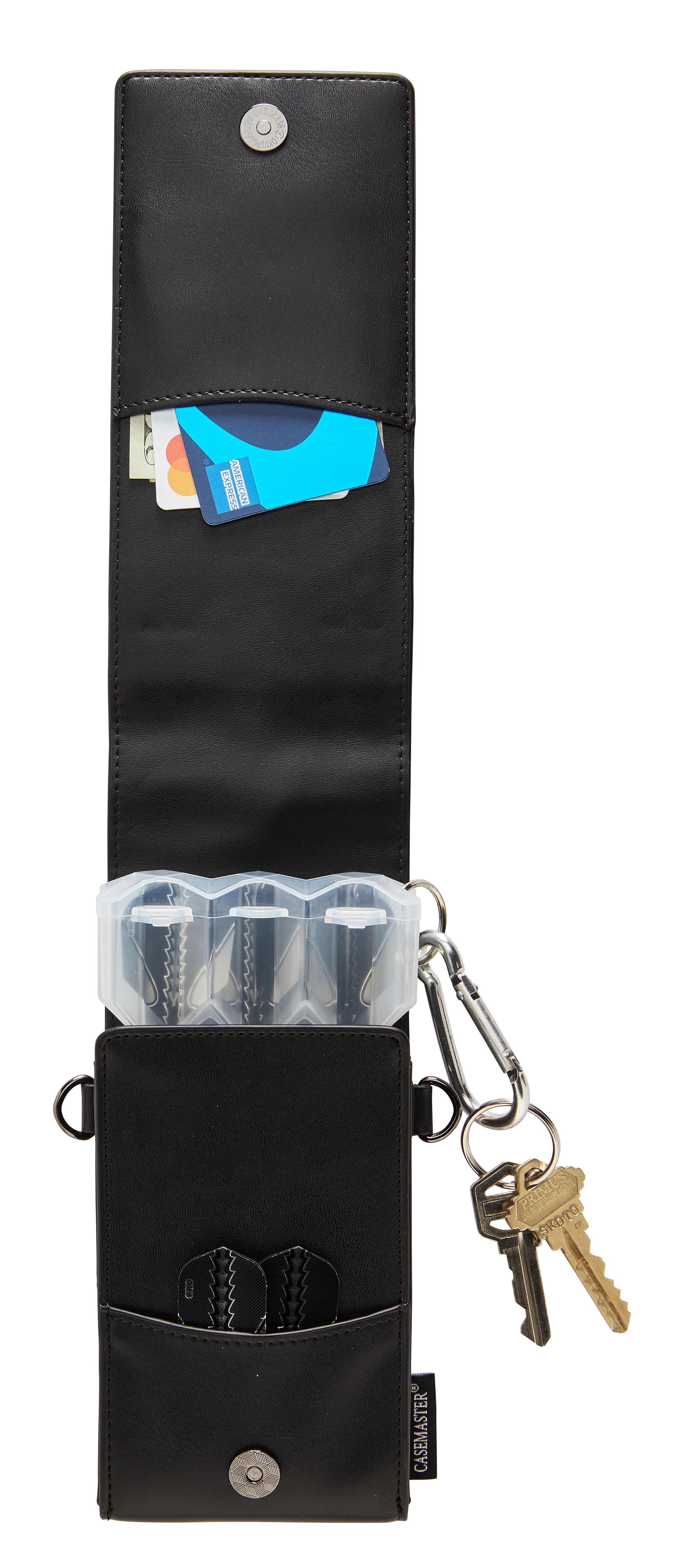 [OPEN BOX] Casemaster Voyager Dart Wallet with Nomad Dart Case | Black - Image 3