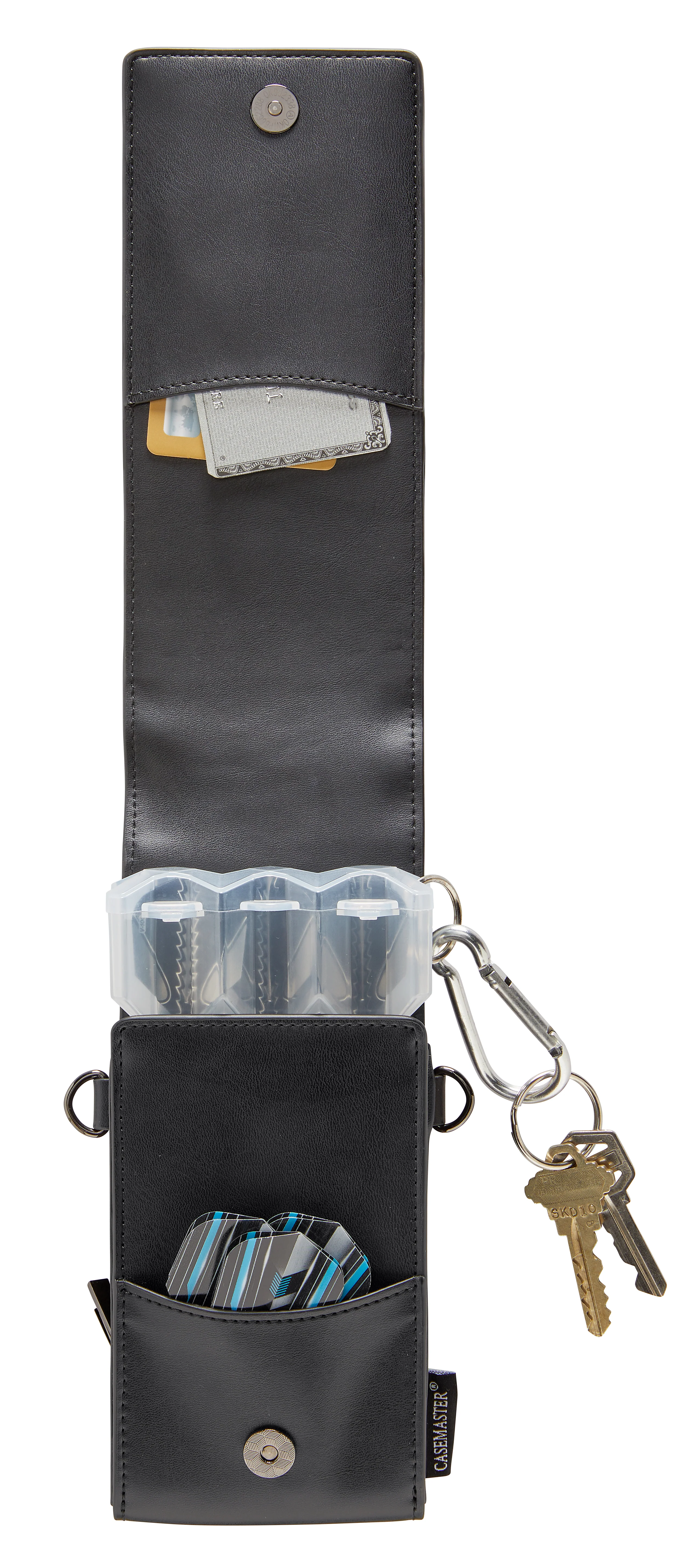 Casemaster Voyager Plus Dart Wallet with Nomad Dart Case | Black - Image 4