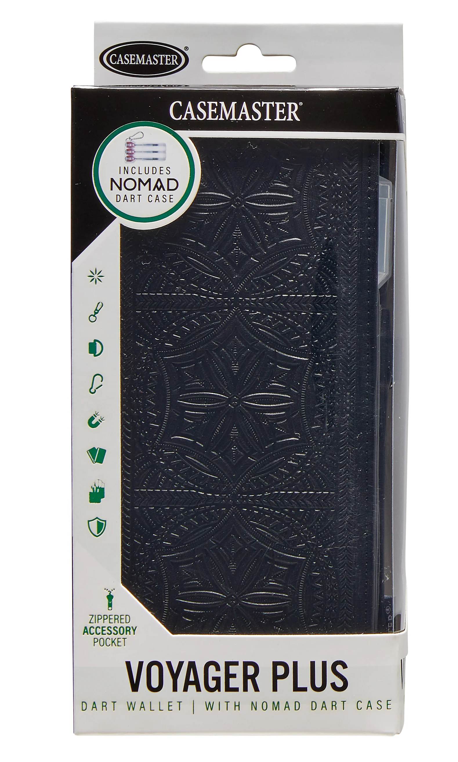 Casemaster Voyager Plus Dart Wallet with Nomad Dart Case | Black - Image 7