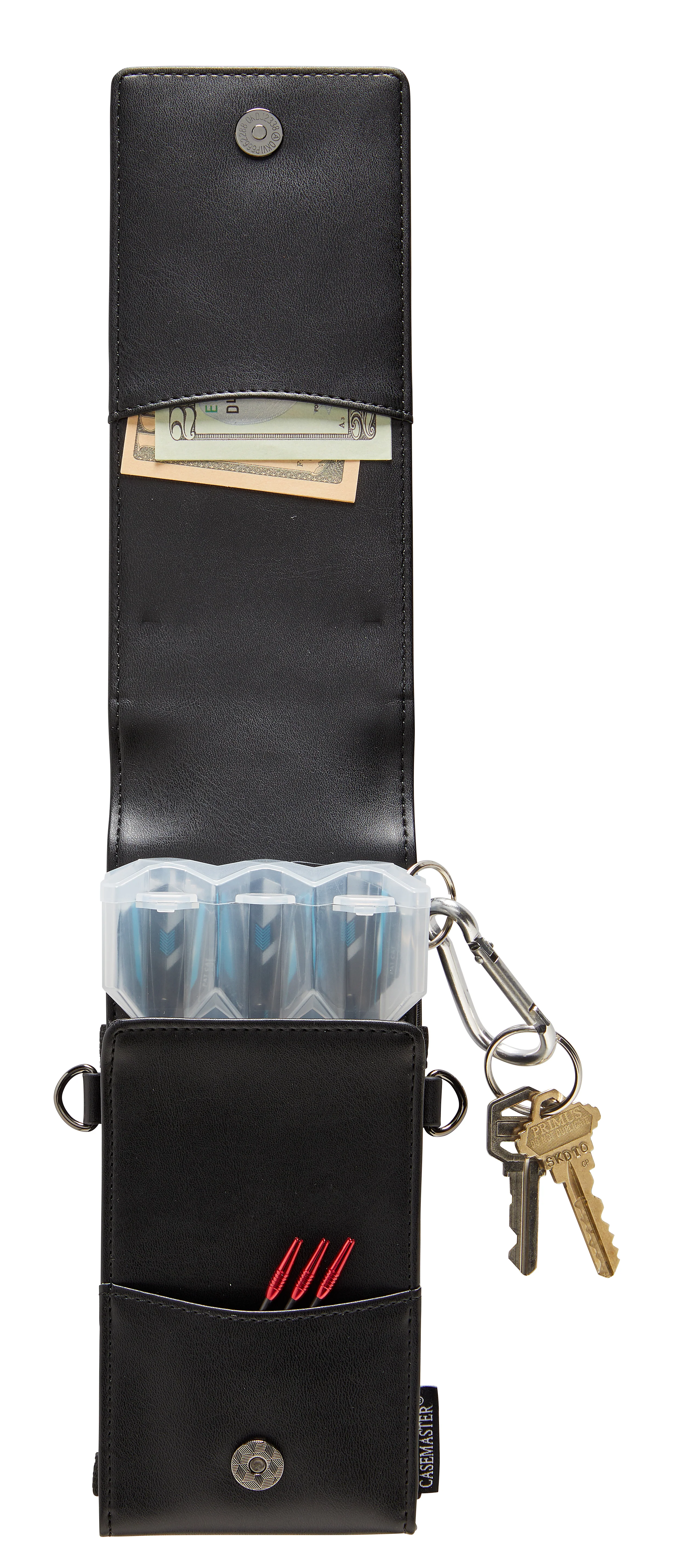 Casemaster Voyager Pro Dart Wallet with Nomad Dart Case | Black - Image 4