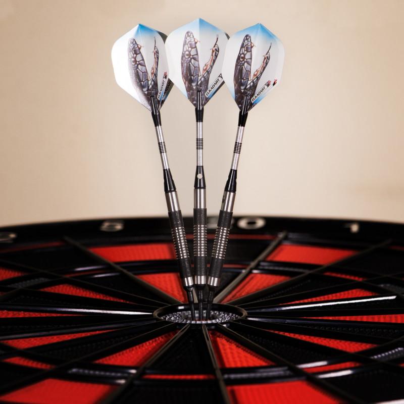 Elkadart Black Mamba 80% Tungsten Soft Tip Darts Thin Barrel - Image 4