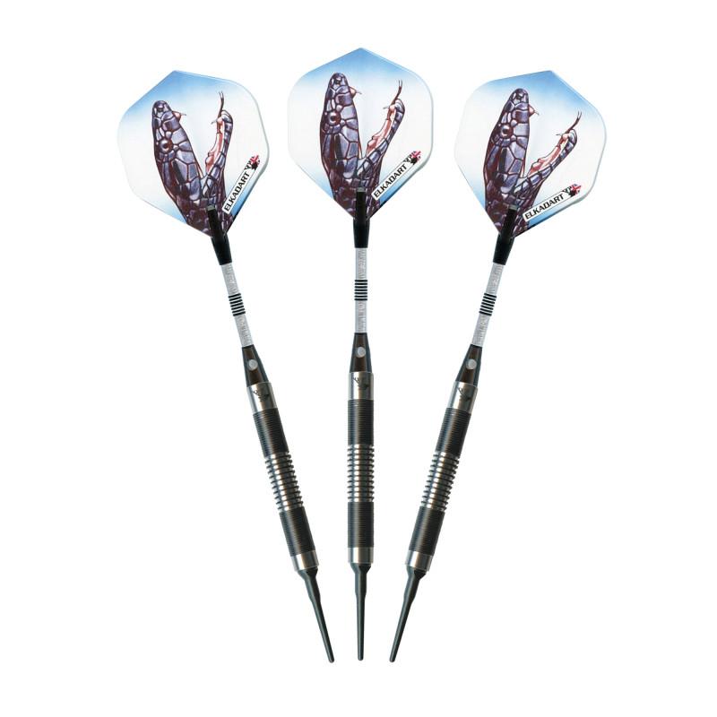 Elkadart Black Mamba 80% Tungsten Soft Tip Darts Thin Barrel - Image 5