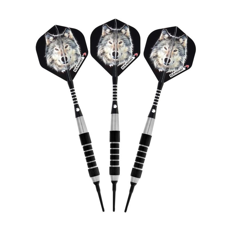 Elkadart Lone Wolf Soft Tip Silver With Black Knurling - Image 5