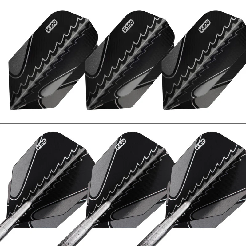[OPEN BOX] Viper Black Flux 90% Tungsten Steel or Soft Tip Conversion Darts Black/Silver 20 Grams - Image 7