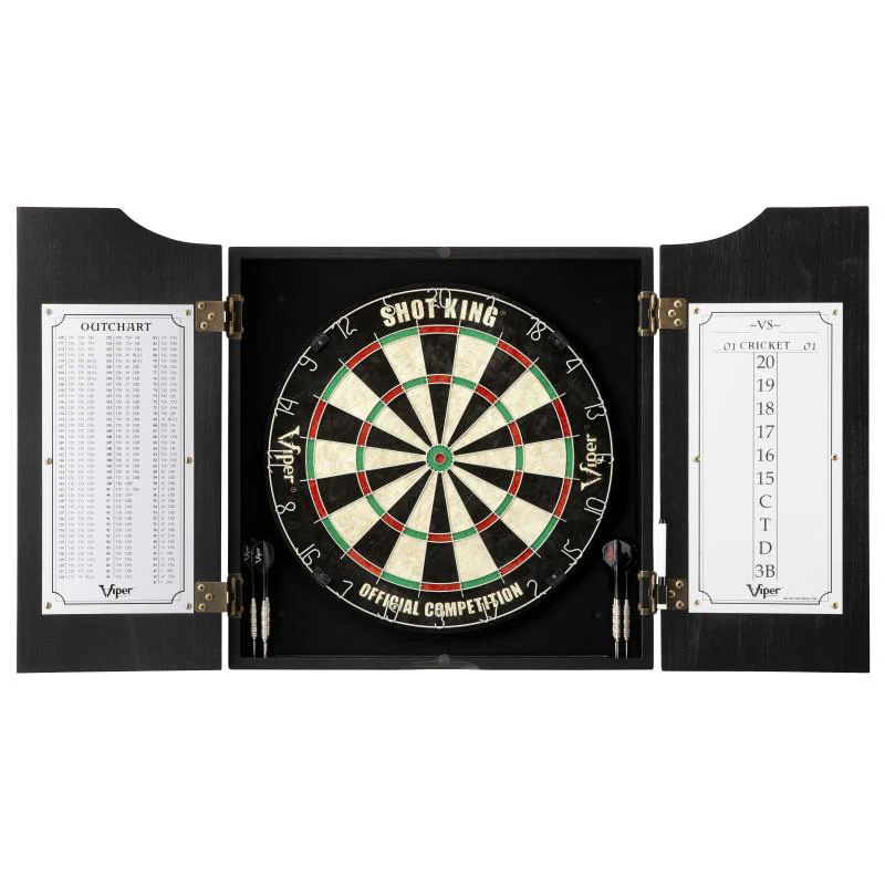 Viper Hudson Dartboard Cabinet Black - Image 4