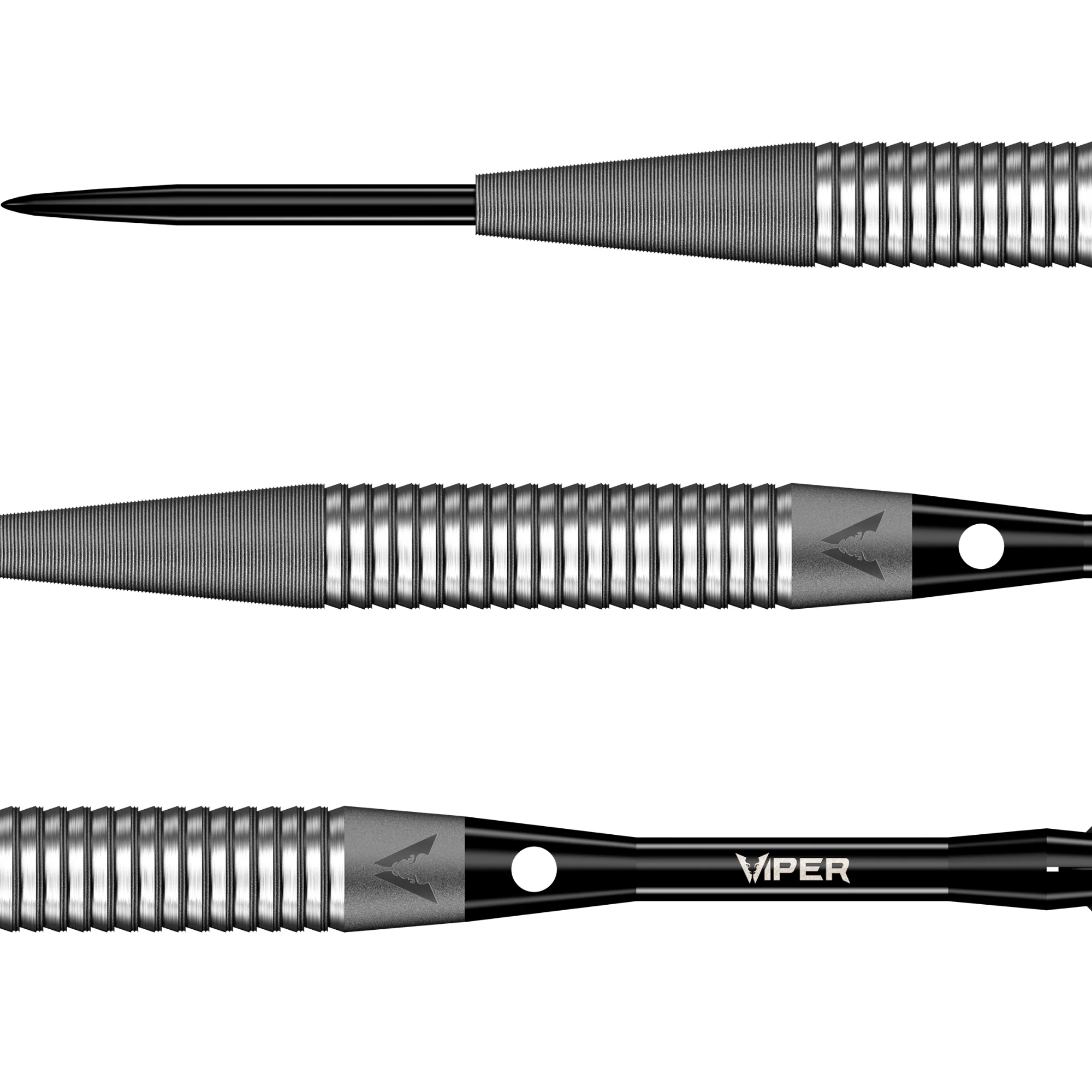 Viper Sinister Tungsten Steel Tip Dart Set - Shark Cut - Image 3