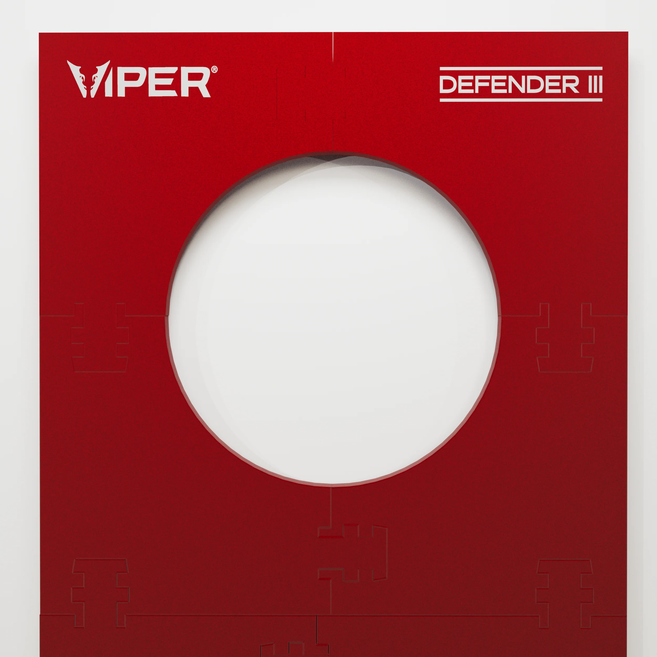 Viper Wall Defender III Dartboard Surround Red - Image 16