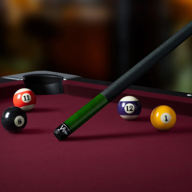 Viper Elite Series Green Wrapped Billiard/Pool Cue Stick - Image 7
