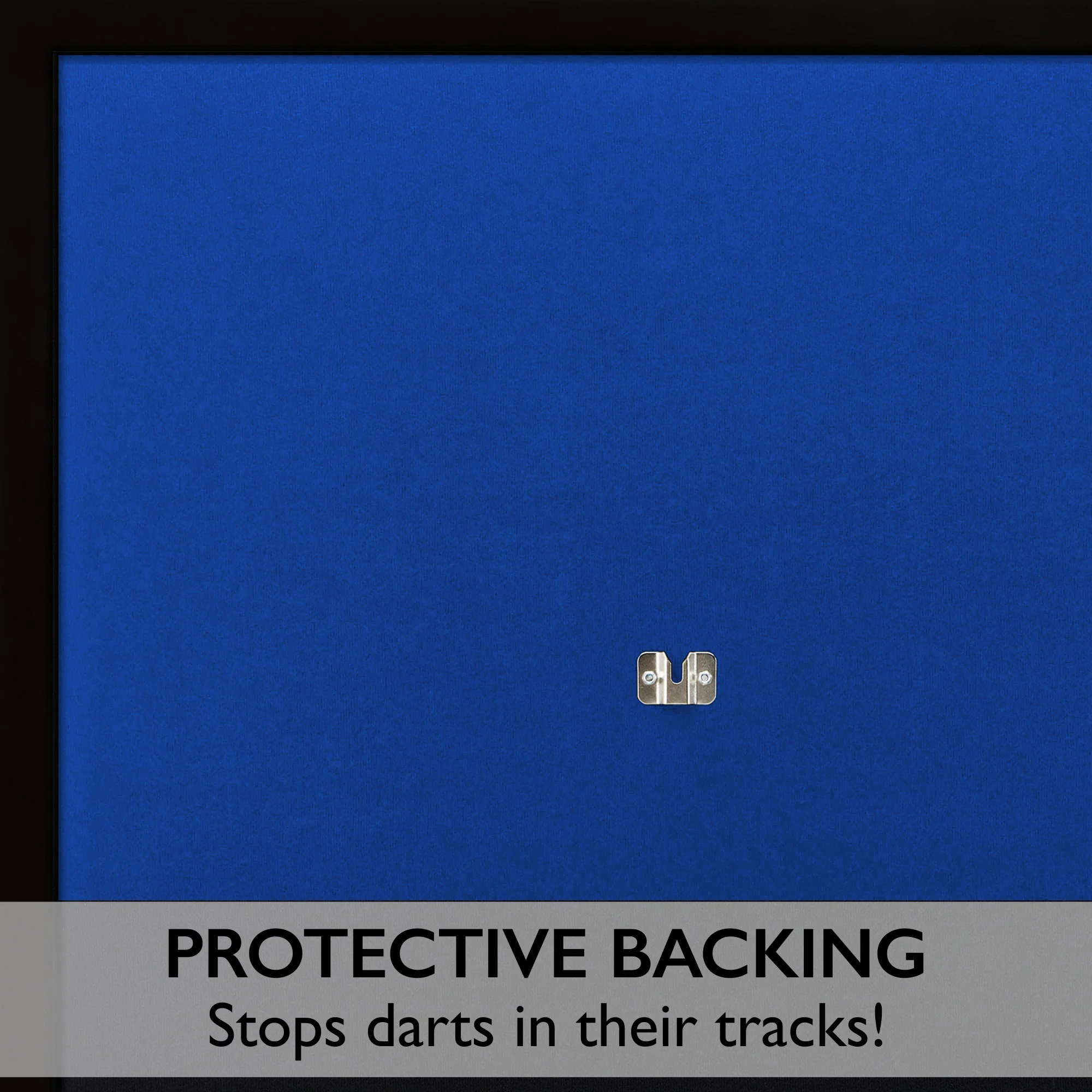 Viper Framed Dartboard Backboard Blue - Image 2