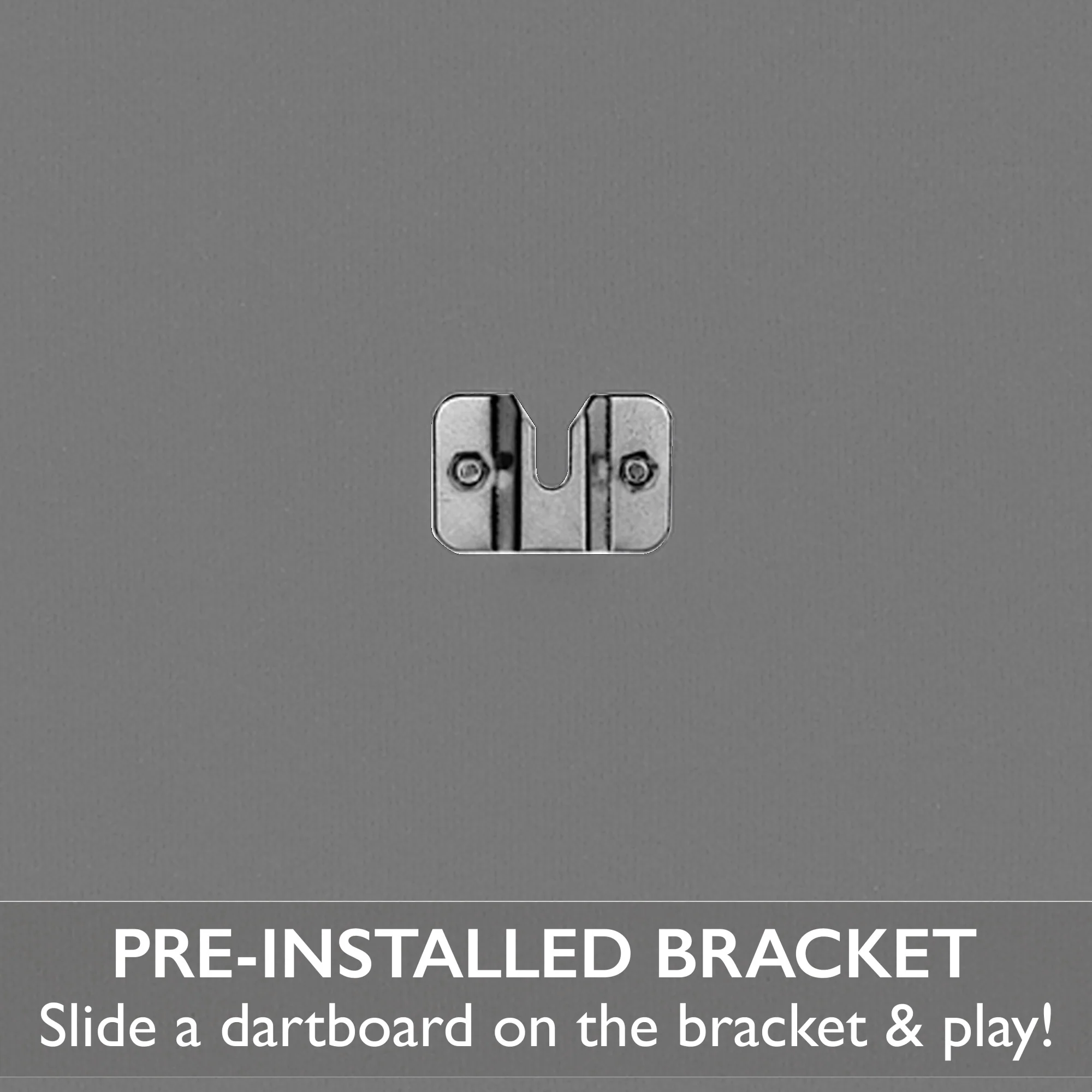 Viper Framed Dartboard Backboard Grey - Image 5
