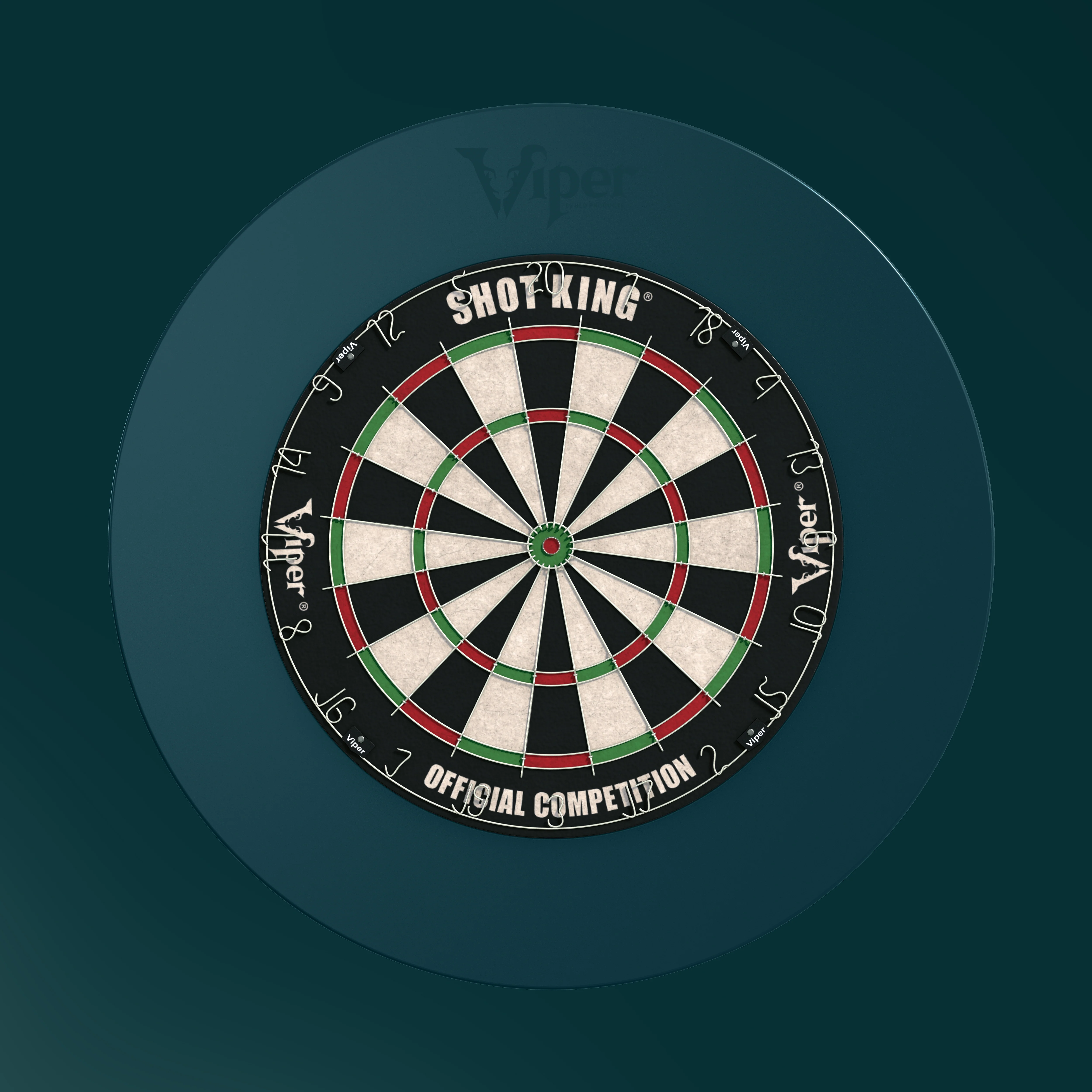 Viper Guardian Dartboard Surround Peacock - Image 4