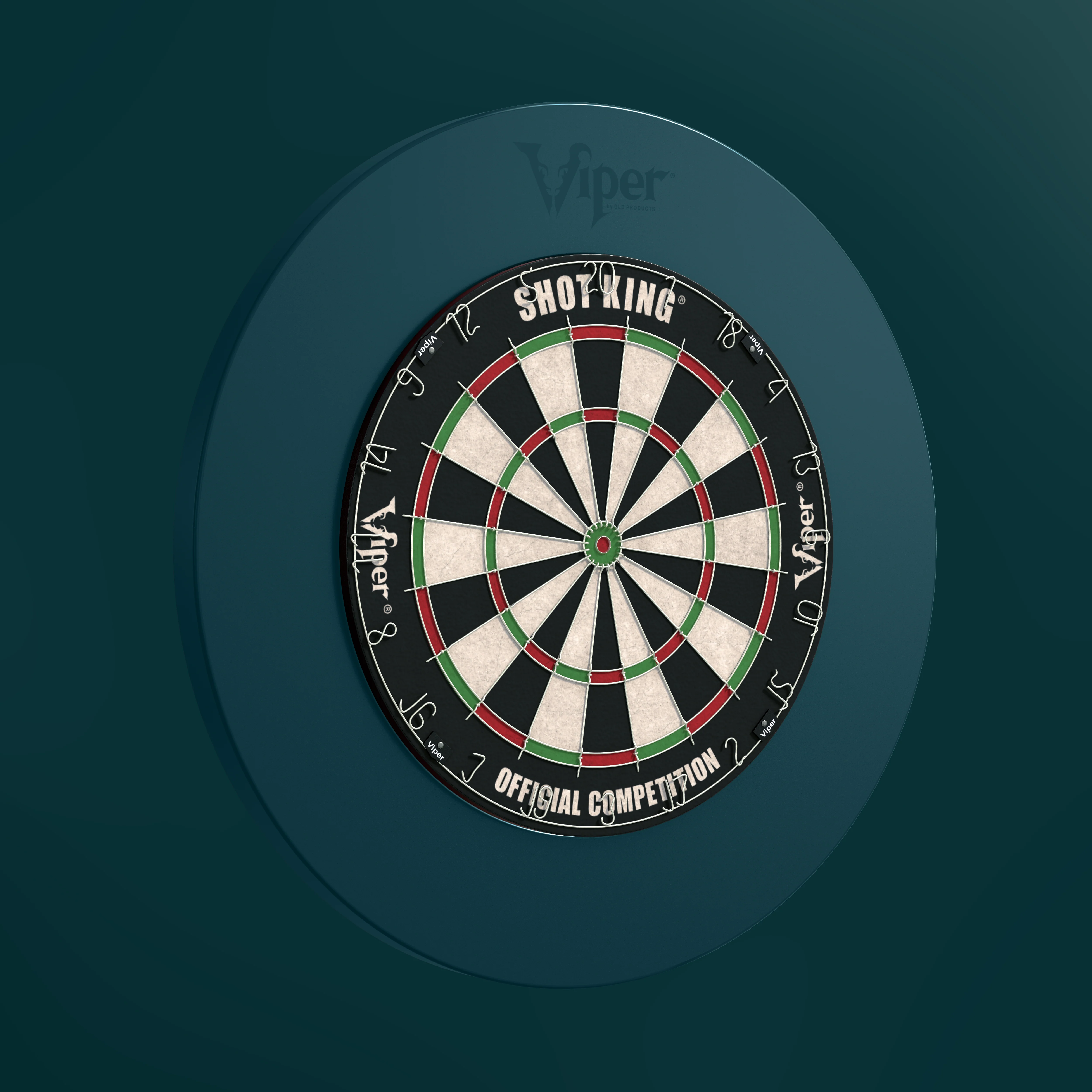 Viper Guardian Dartboard Surround Peacock - Image 5