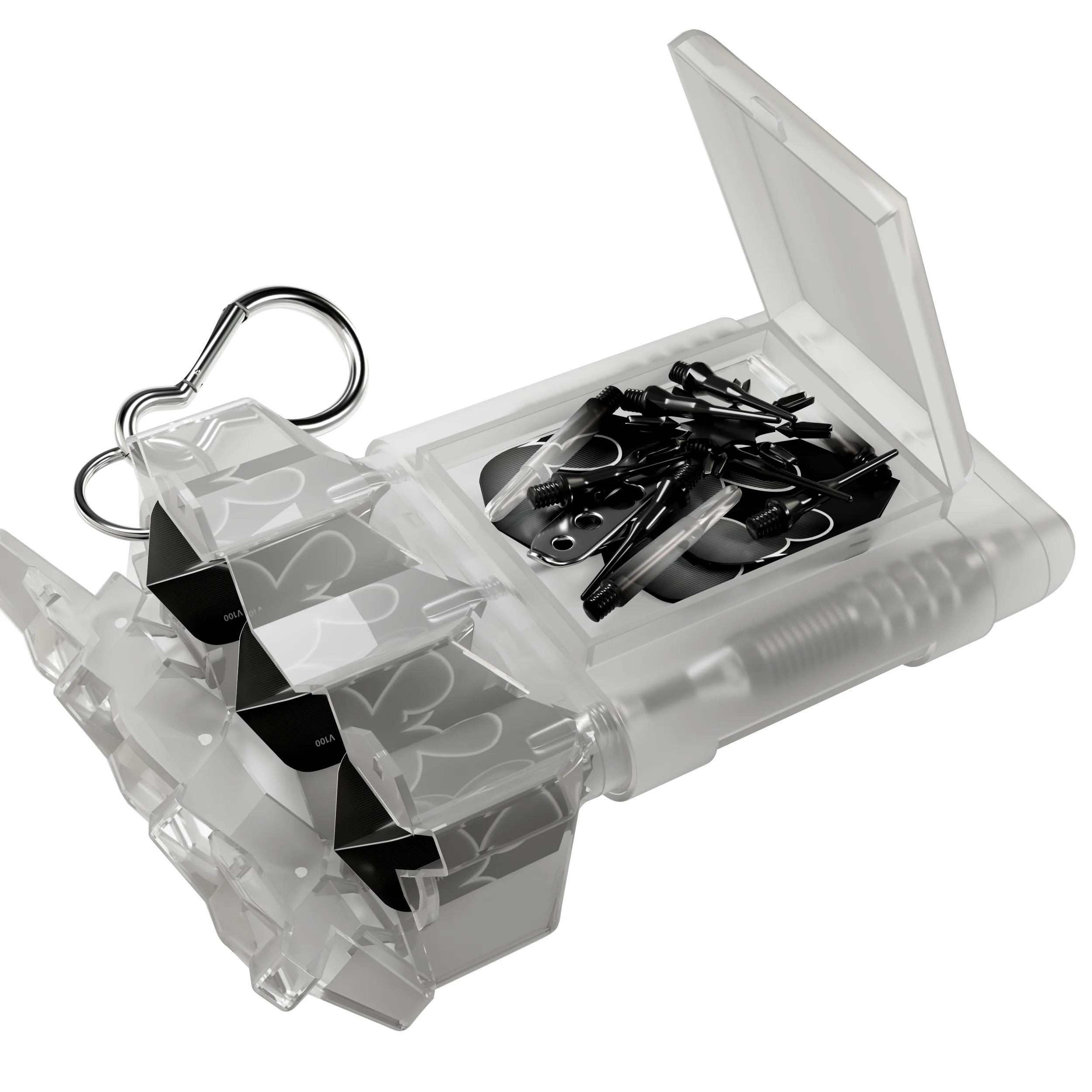 Viper Shot King Soft Tip Dart Set with Nomad Dart Case | 80% Tungsten | Black | 20 Grams - Image 4