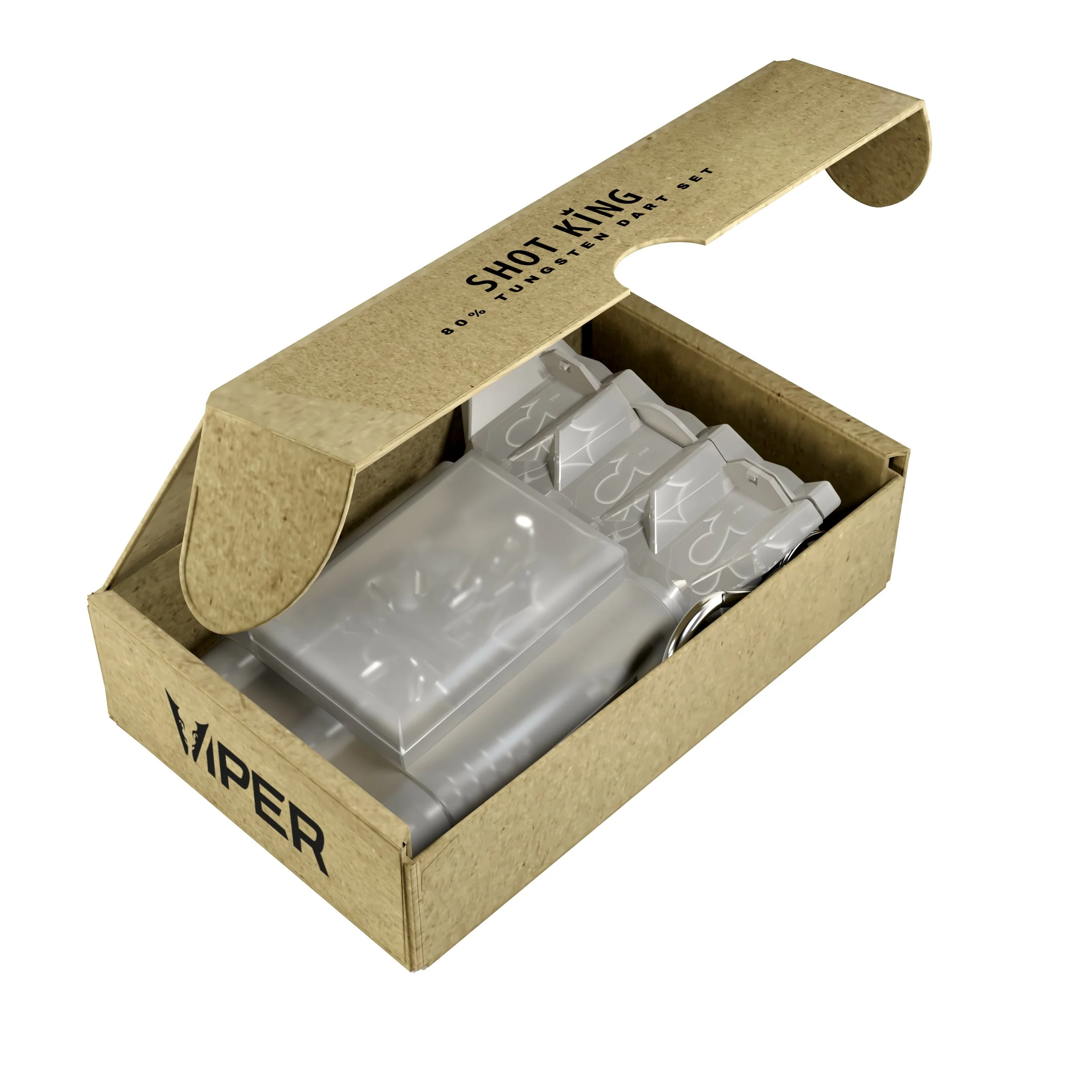 Viper Shot King Soft Tip Dart Set with Nomad Dart Case | 80% Tungsten | Black | 20 Grams - Image 6
