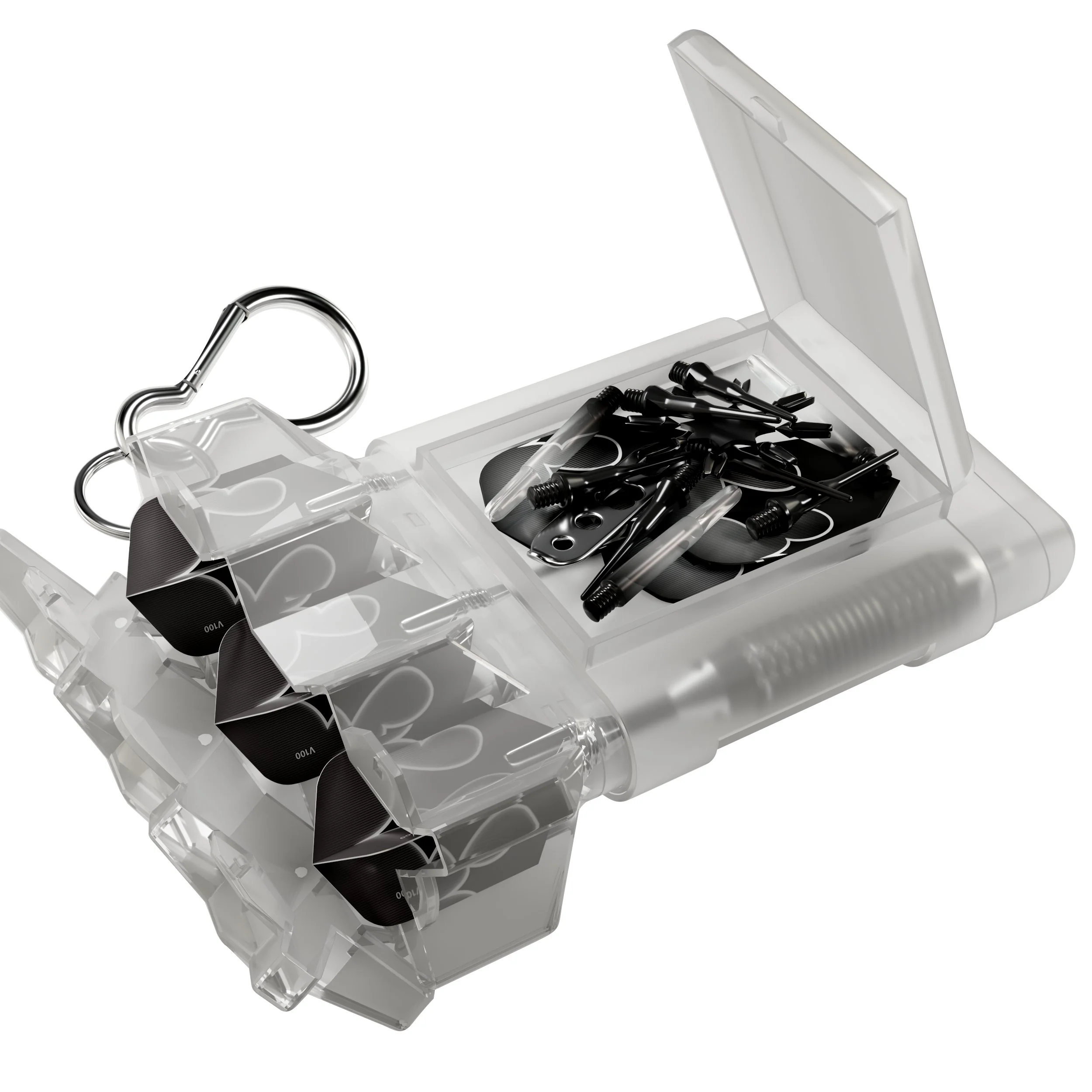 Viper Shot King Soft Tip Dart Set with Nomad Dart Case | 80% Tungsten | Silver | 20 Grams - Image 4