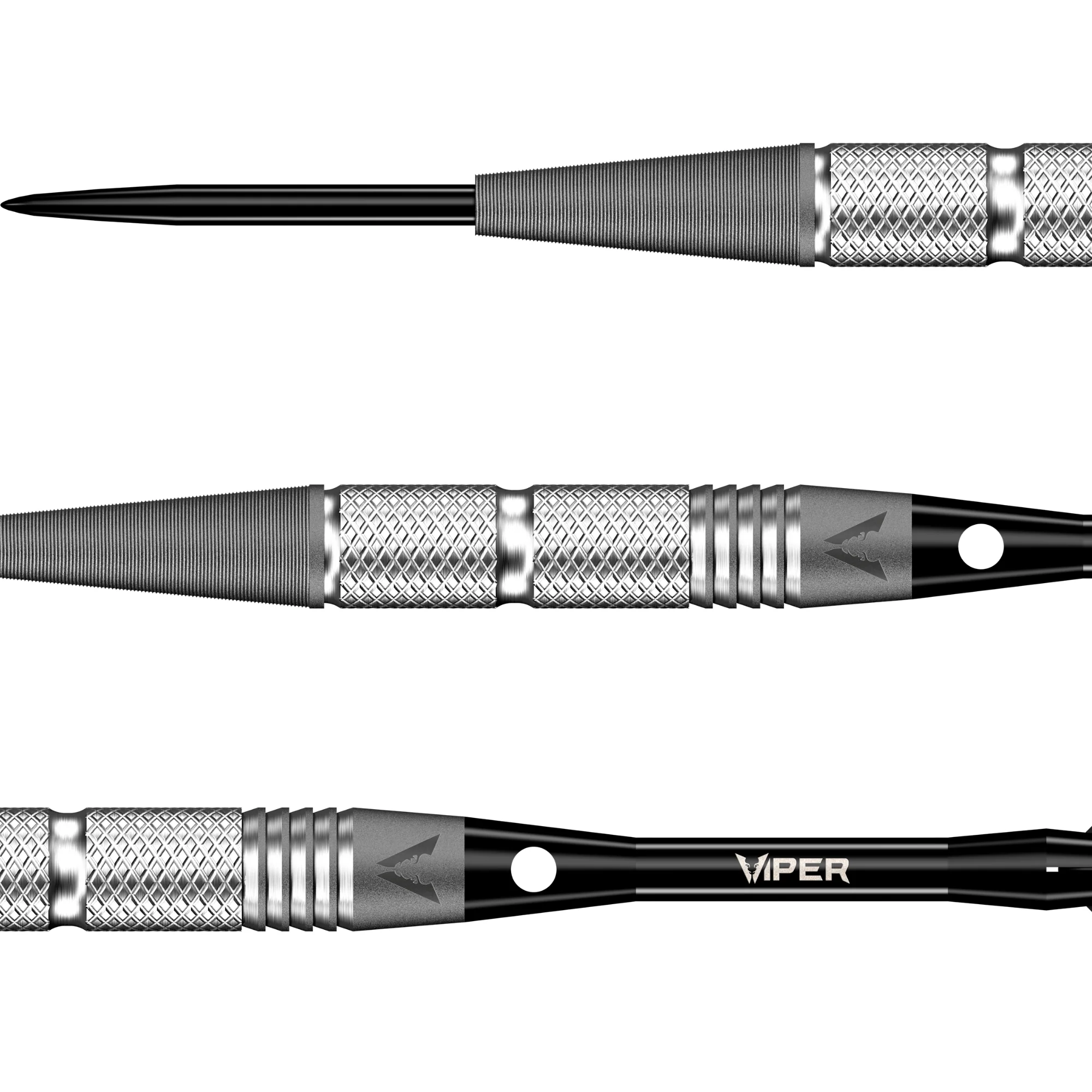 Viper Sinister Tungsten Steel Tip Dart Set - Double Knurl - Image 3