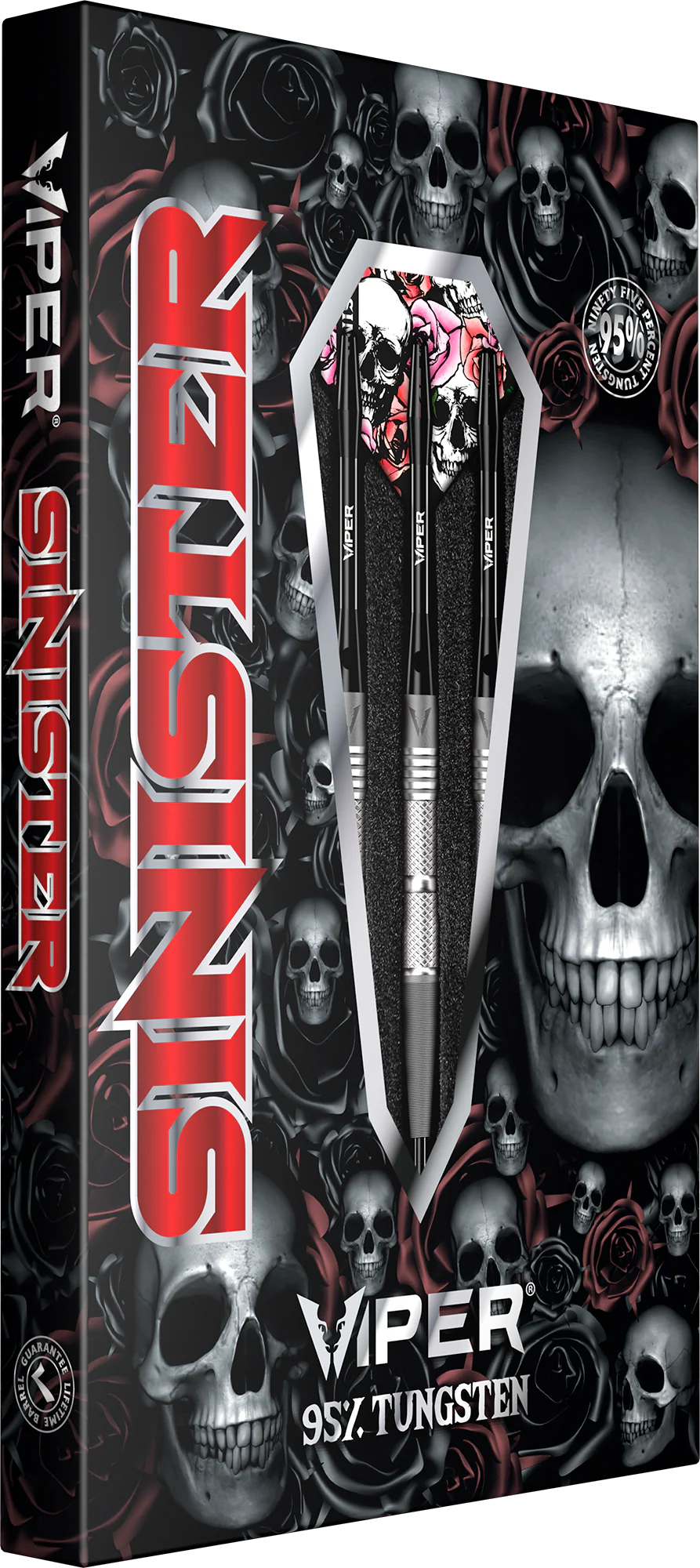 Viper Sinister Tungsten Steel Tip Dart Set - Double Knurl - Image 6