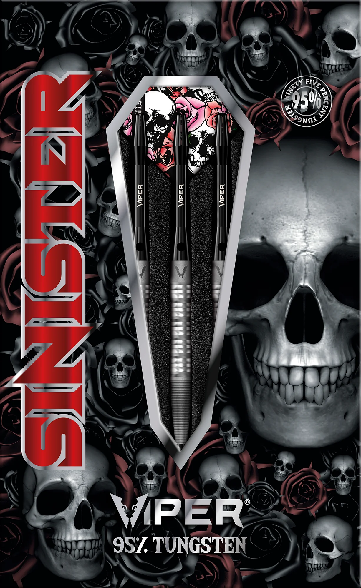 Viper Sinister Tungsten Steel Tip Dart Set - Nasty Cut - Image 5