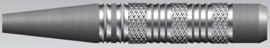 Viper Sinister Tungsten Steel Tip Dart Set - Triple Knurl - Image 4