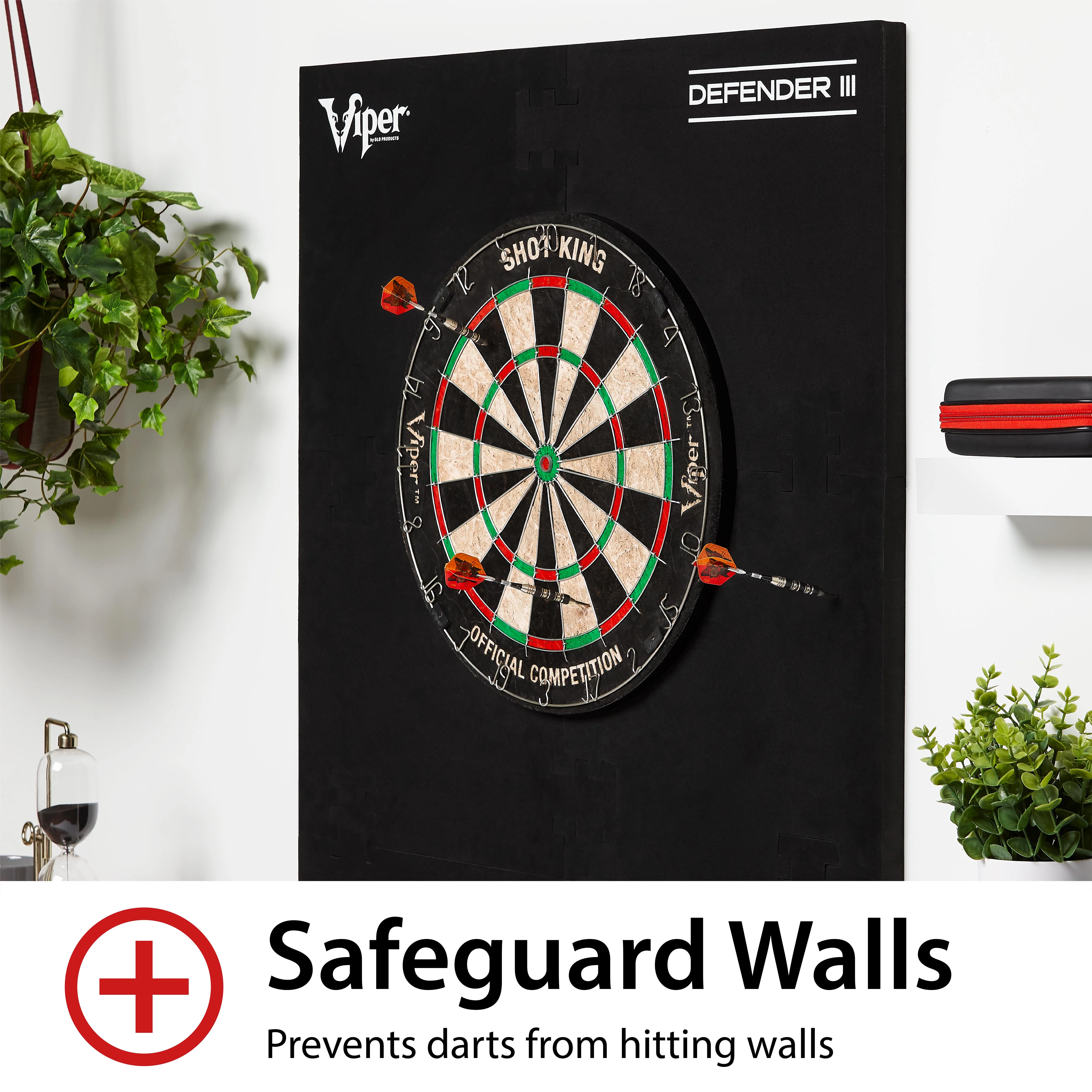 Viper Wall Defender III Dartboard Surround Blue - Image 3