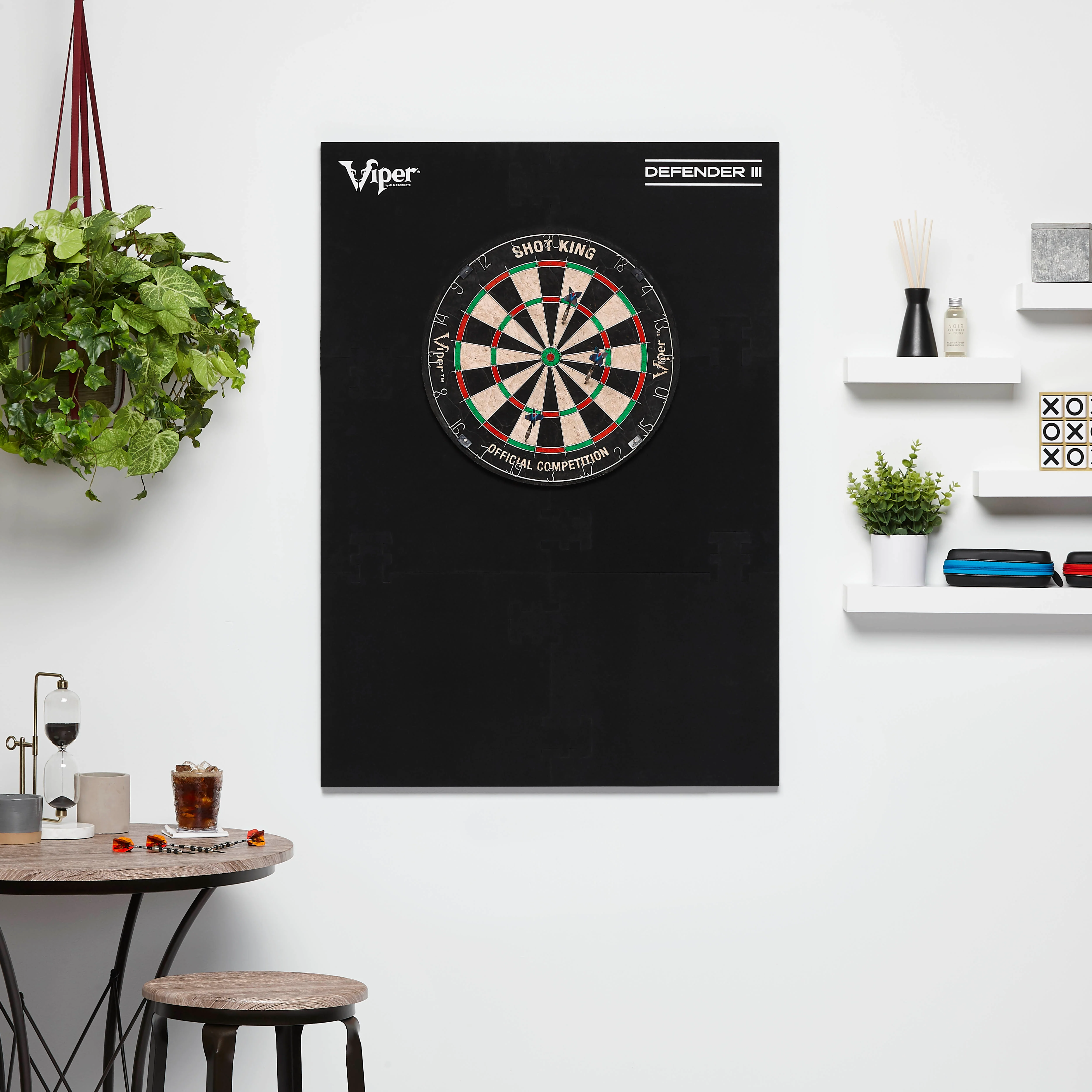 Viper Wall Defender III Dartboard Surround Green - Image 9