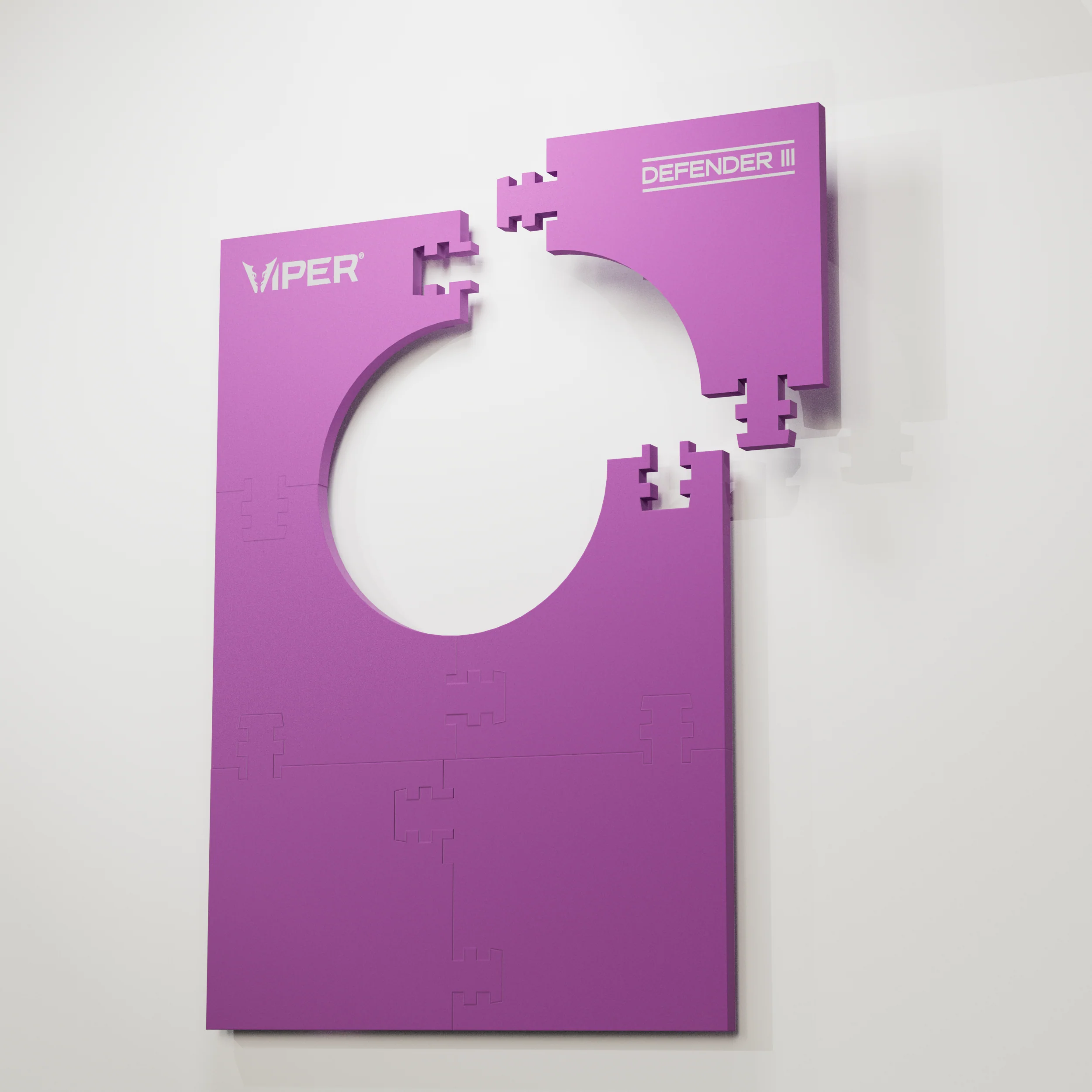 Viper Wall Defender III Dartboard Surround Pink - Image 18
