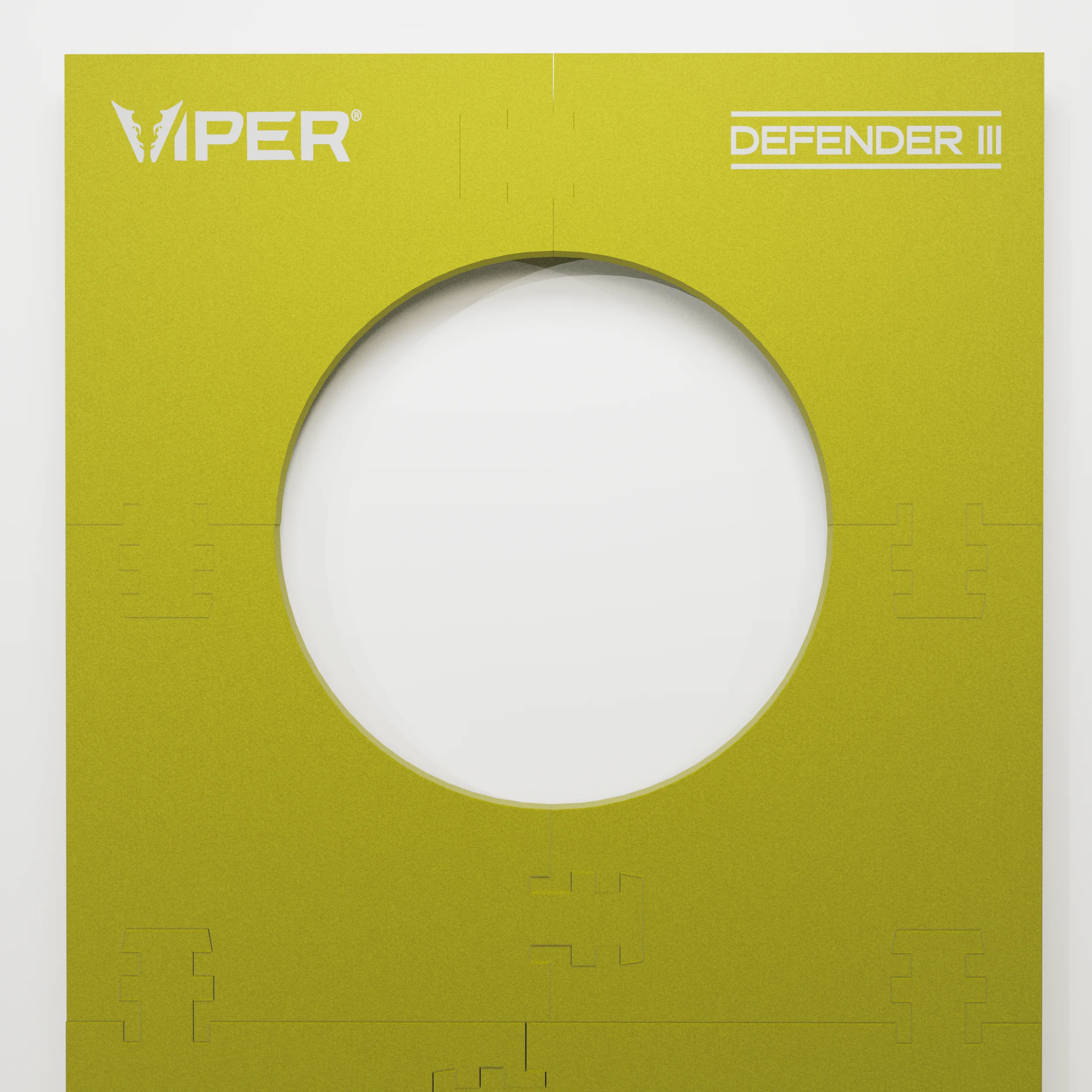 Viper Wall Defender III Dartboard Surround Yellow - Image 16