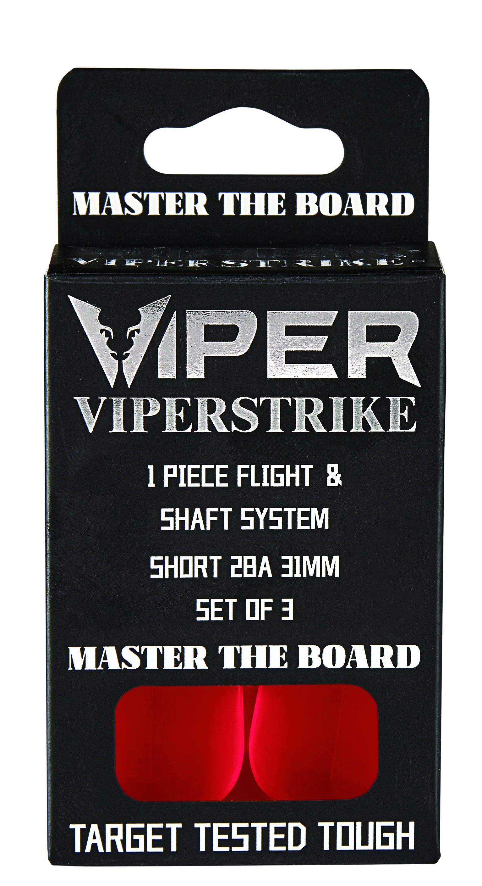 ViperStrike 1-Piece Shaft and Flight Red - Image 3